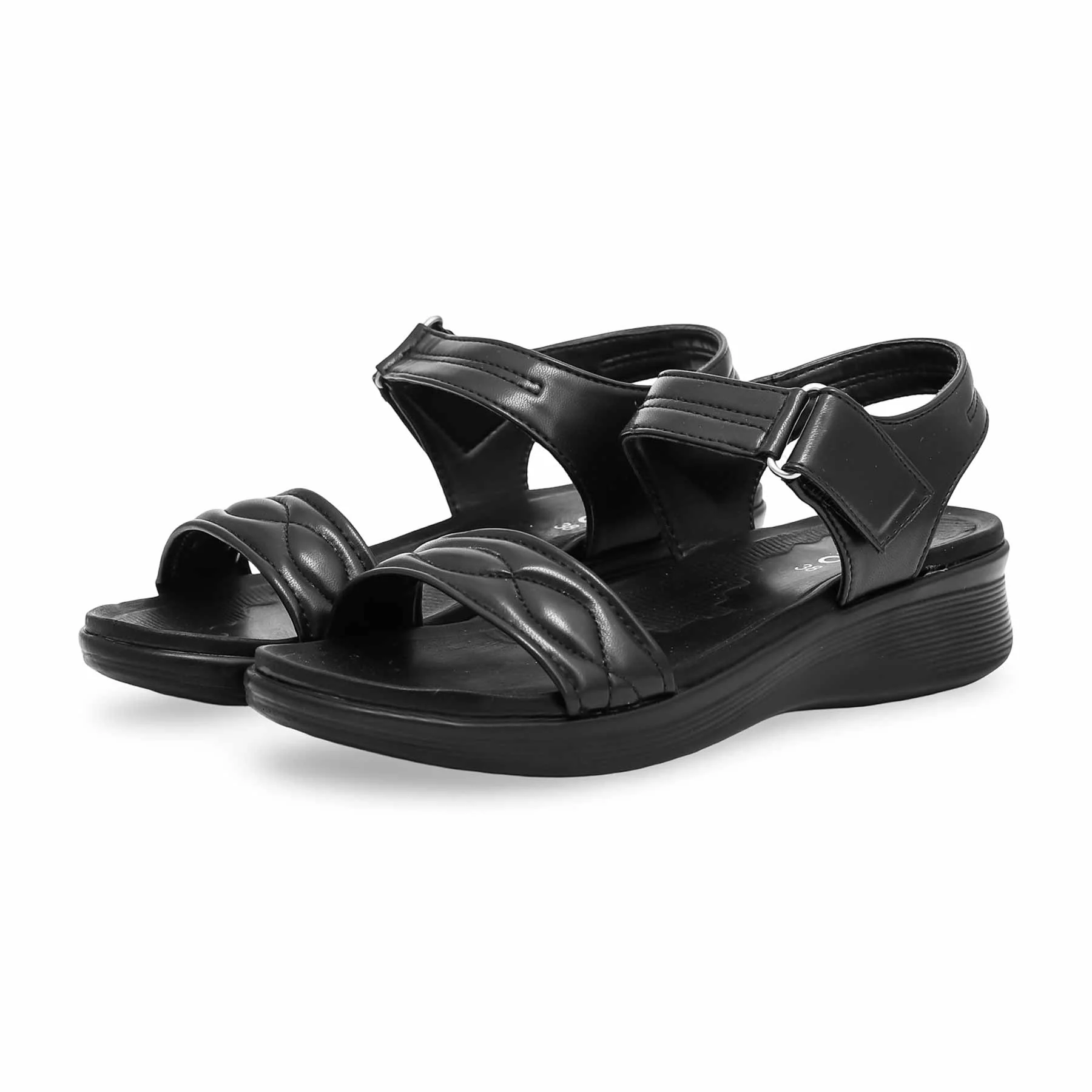 Black Formal Sandal PU0274 - Image 2
