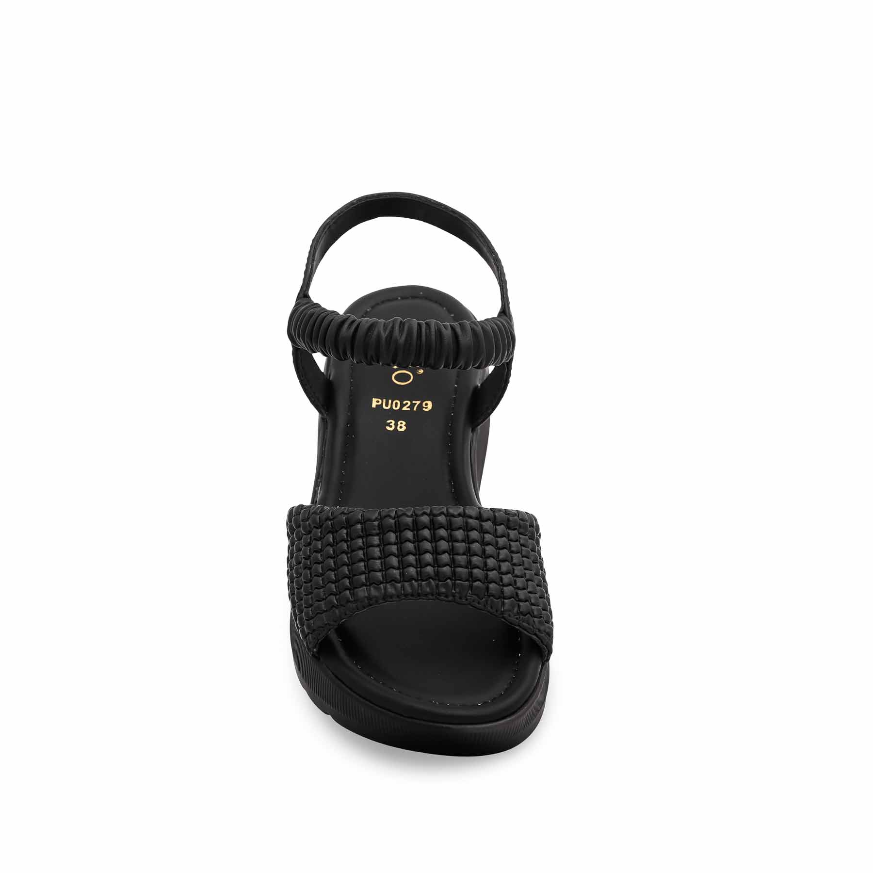 Black Formal Sandal PU0279 - Image 3
