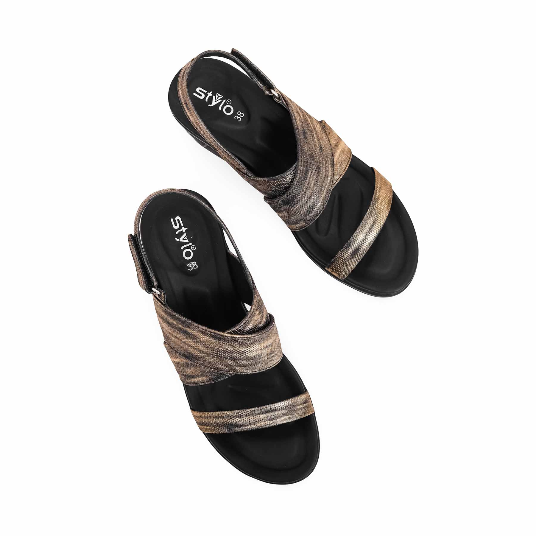 Black Formal Sandal PU0282 - Image 4