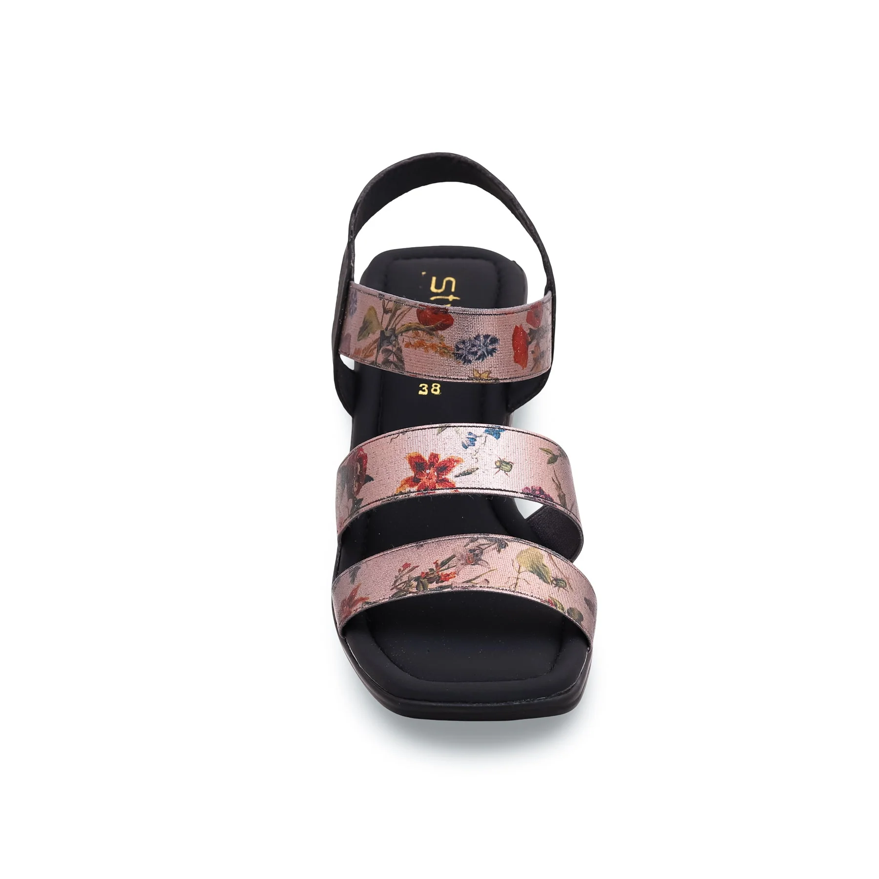 Black Formal Sandal PU0286 - Image 3