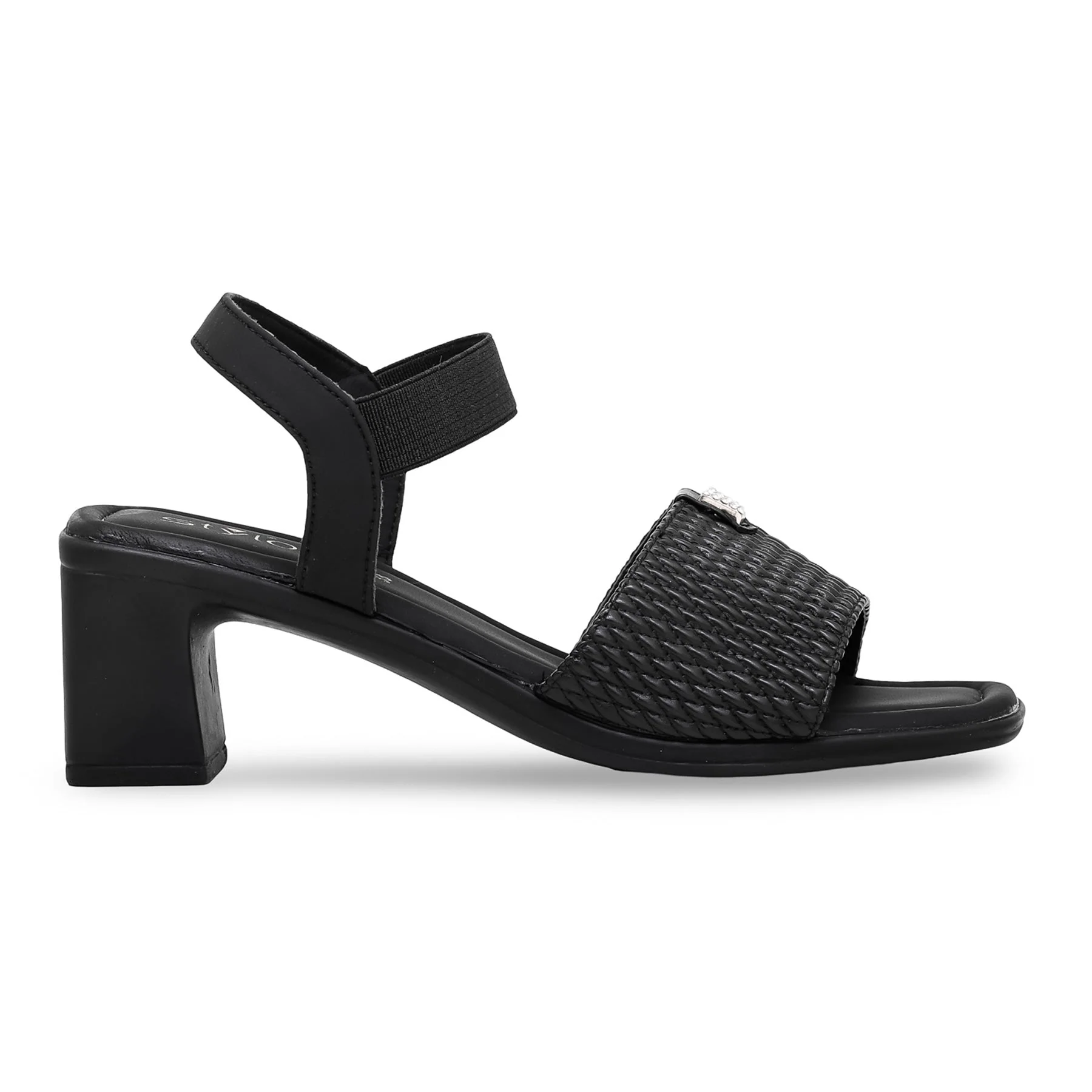 Black Formal Sandal PU0288 - Image 2