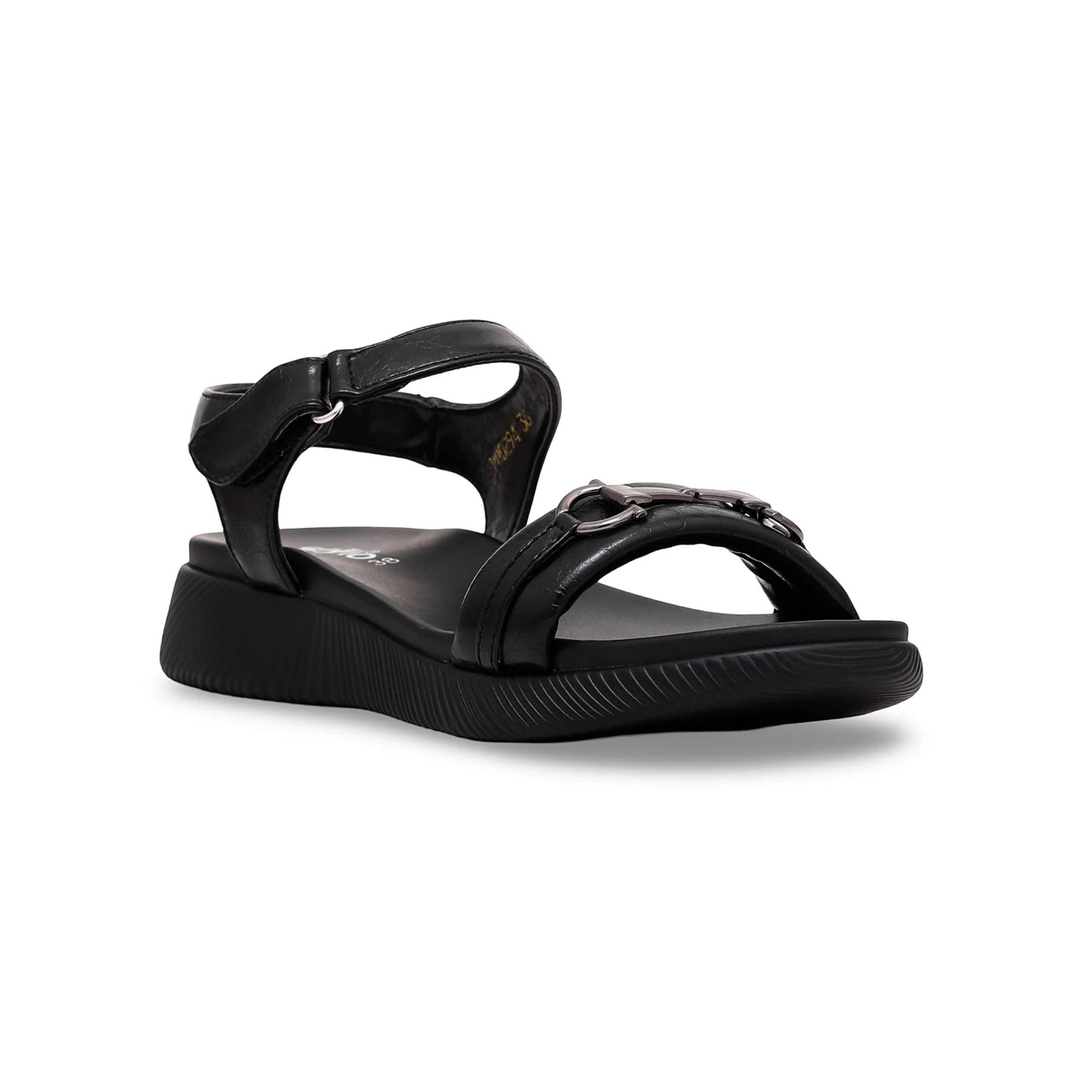 Black Formal Sandal PU0294 - Image 2