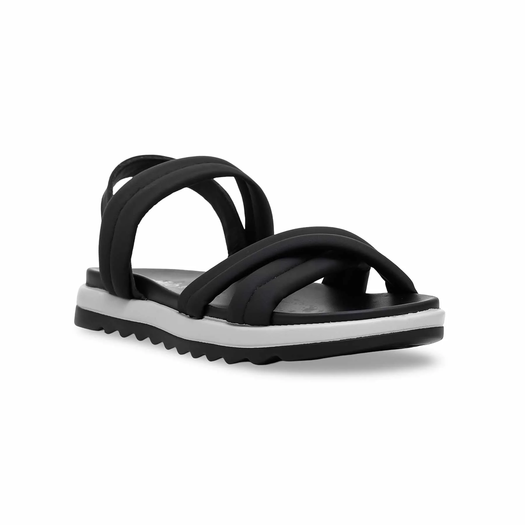 Black Formal Sandal PU0296 - Image 2