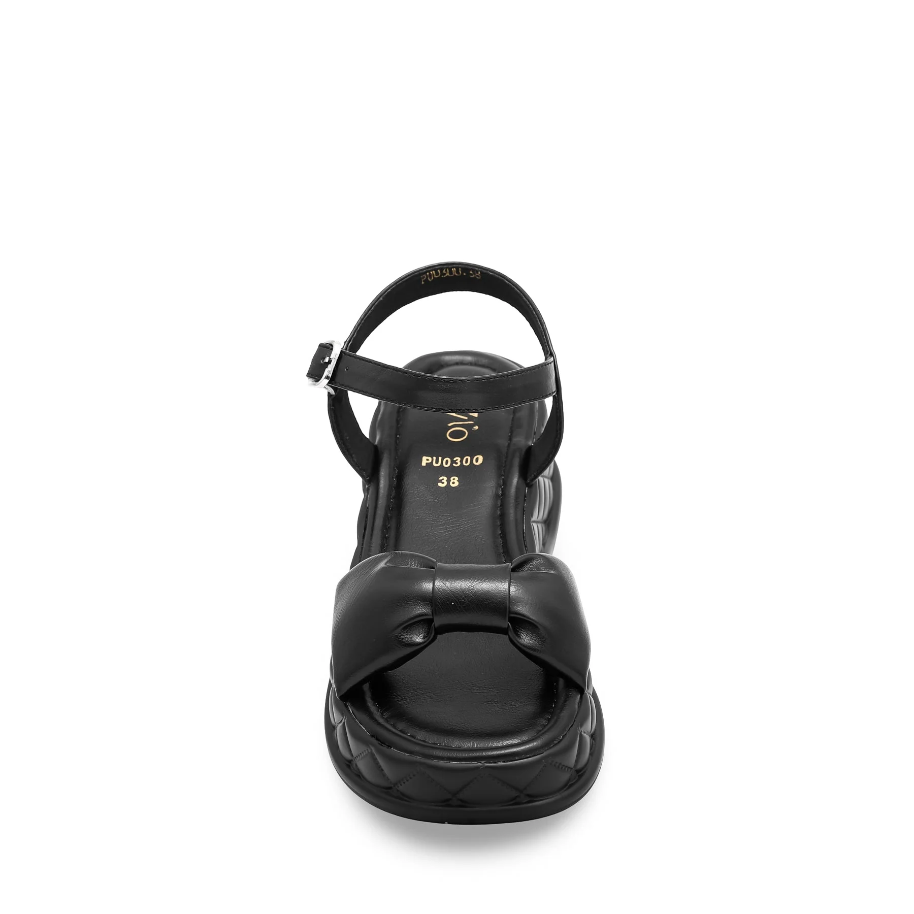 Black Formal Sandal PU0300 - Image 4
