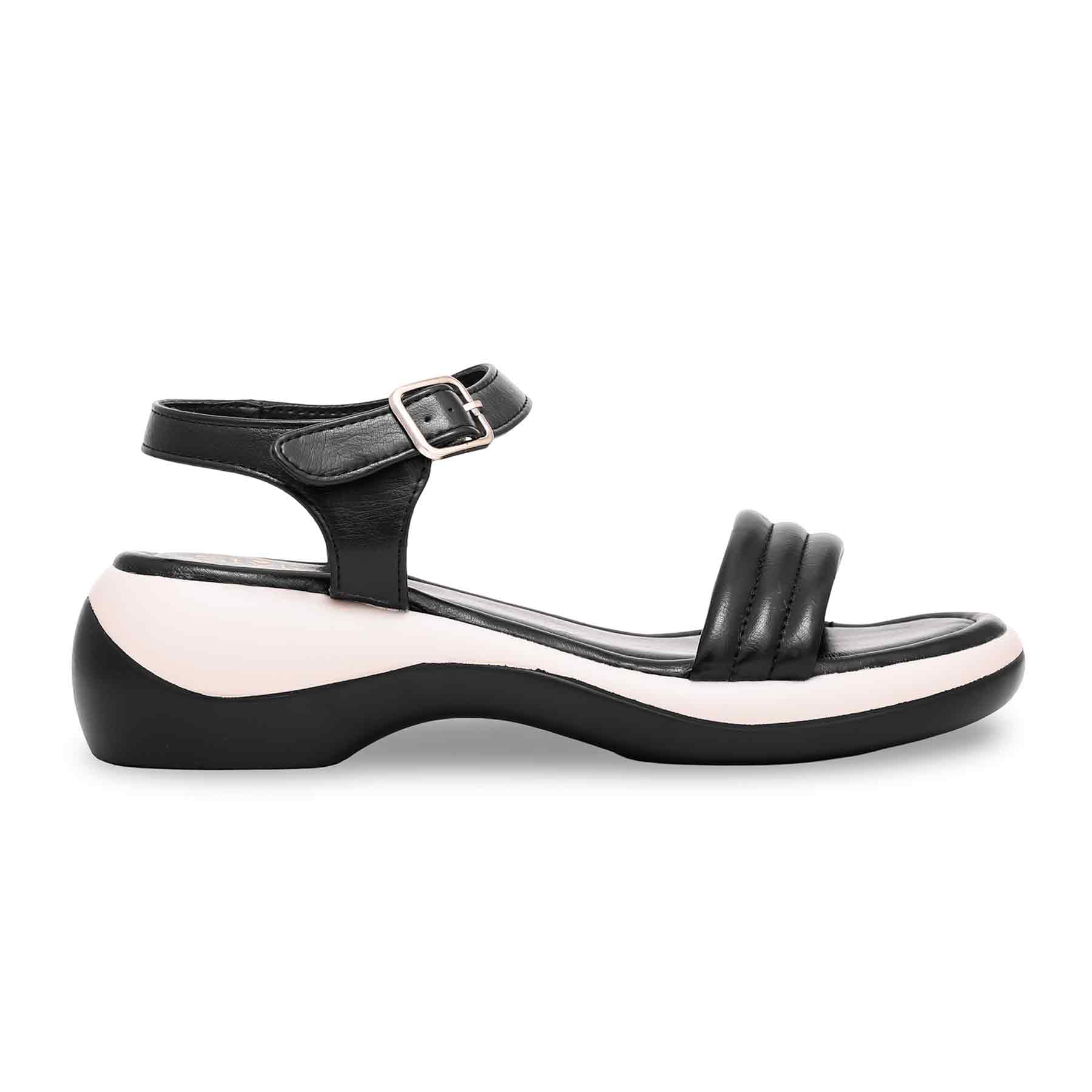 Black Formal Sandal PU0301 - Image 2