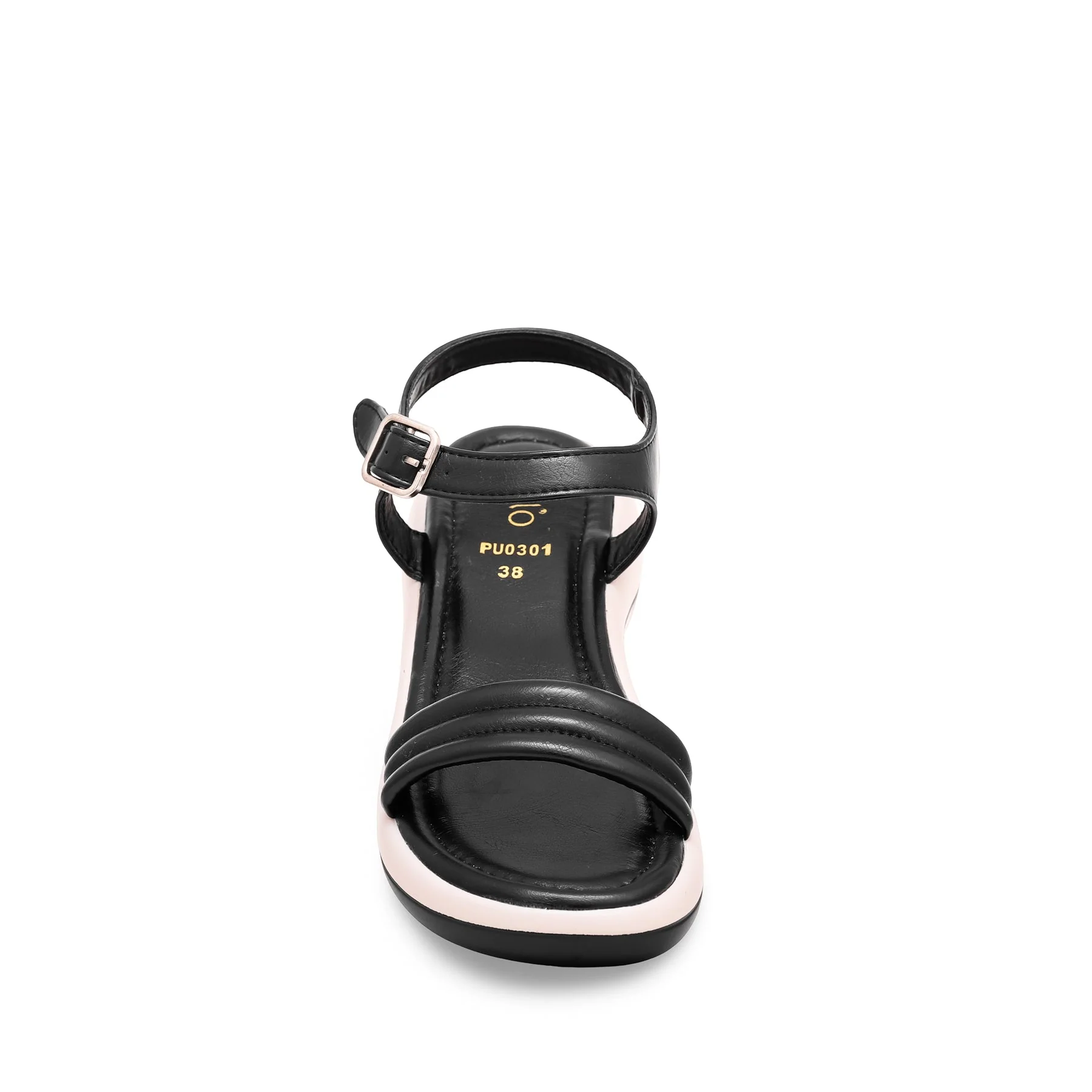 Black Formal Sandal PU0301 - Image 4