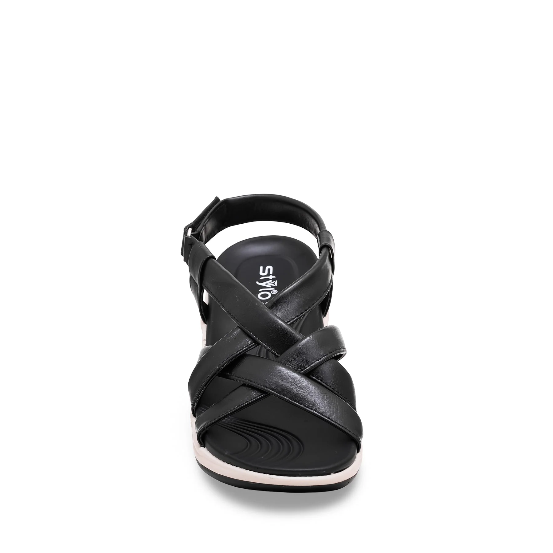 Black Formal Sandal PU0305 - Image 3