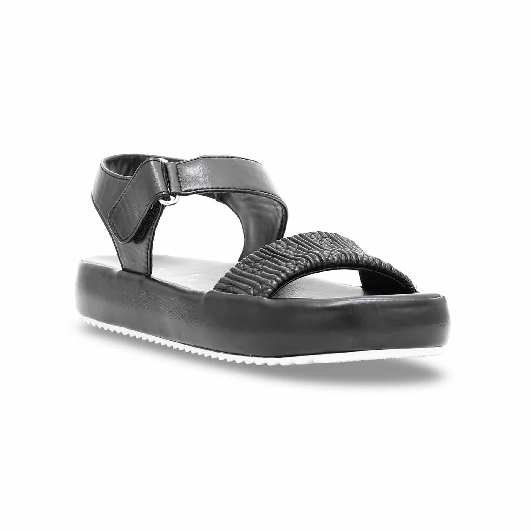 Black Formal Sandal PU0308 - Image 2