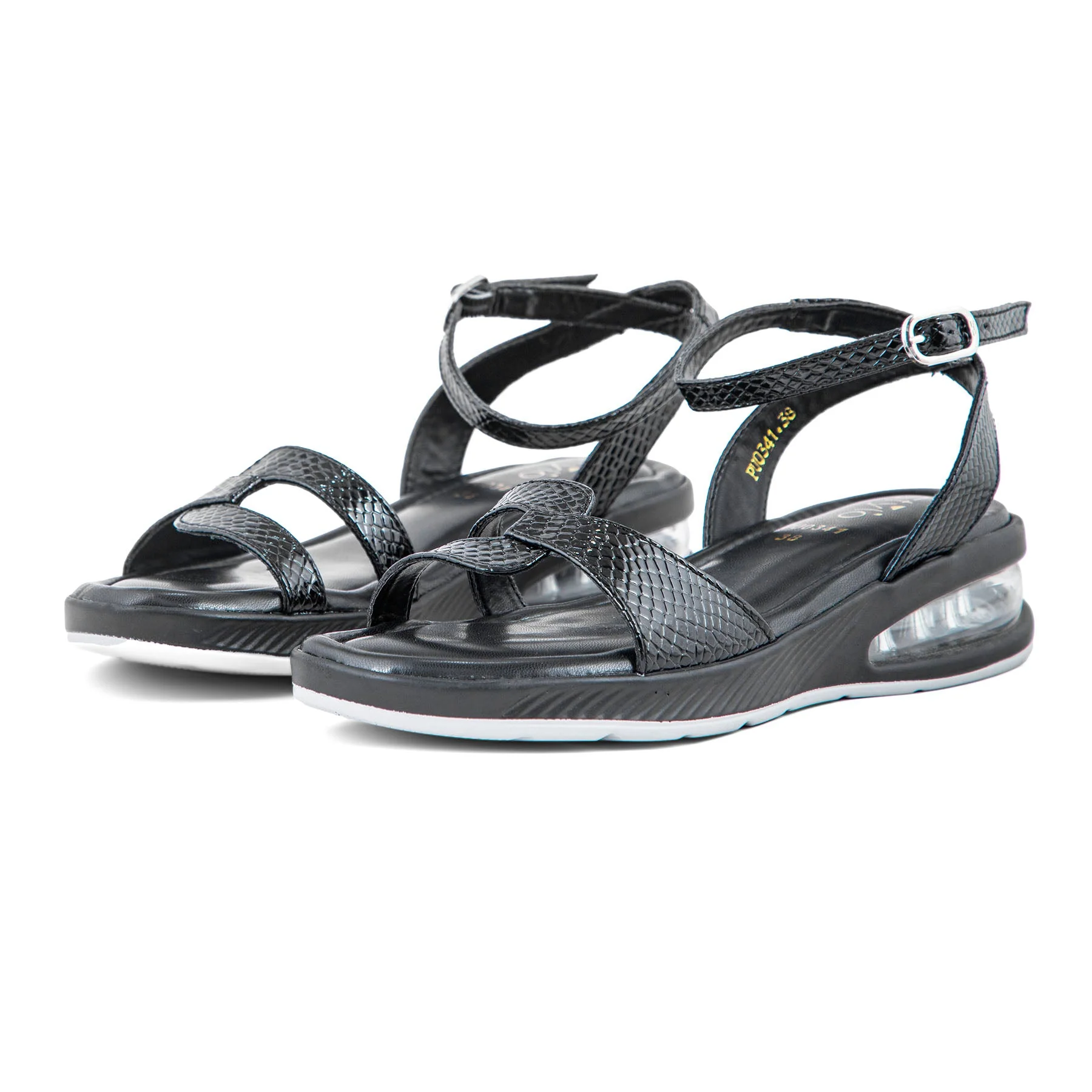 Black Formal Sandal PU0341 - Image 3