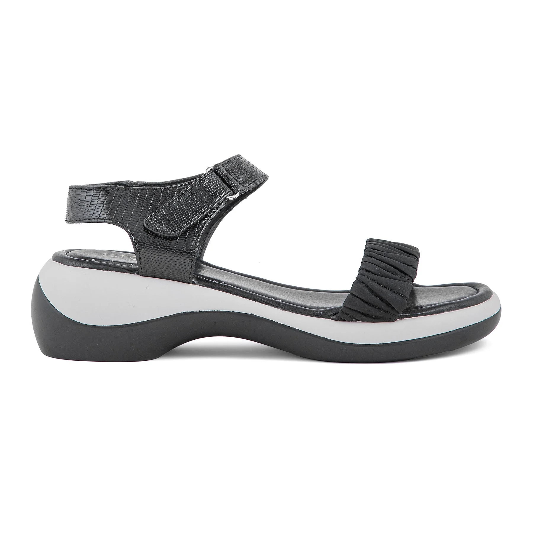 Black Formal Sandal PU0345 - Image 2