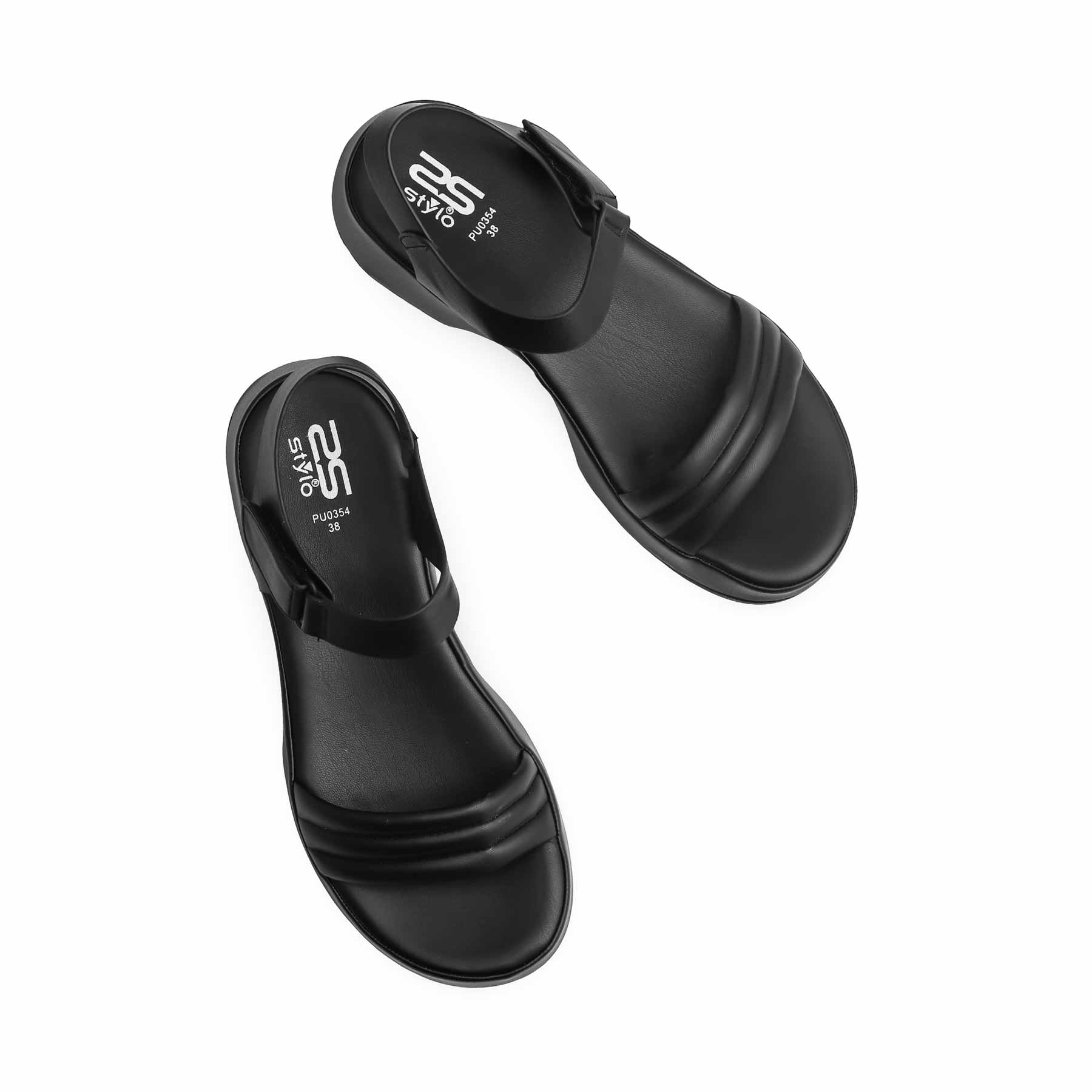Black Formal Sandal PU0354 - Image 5