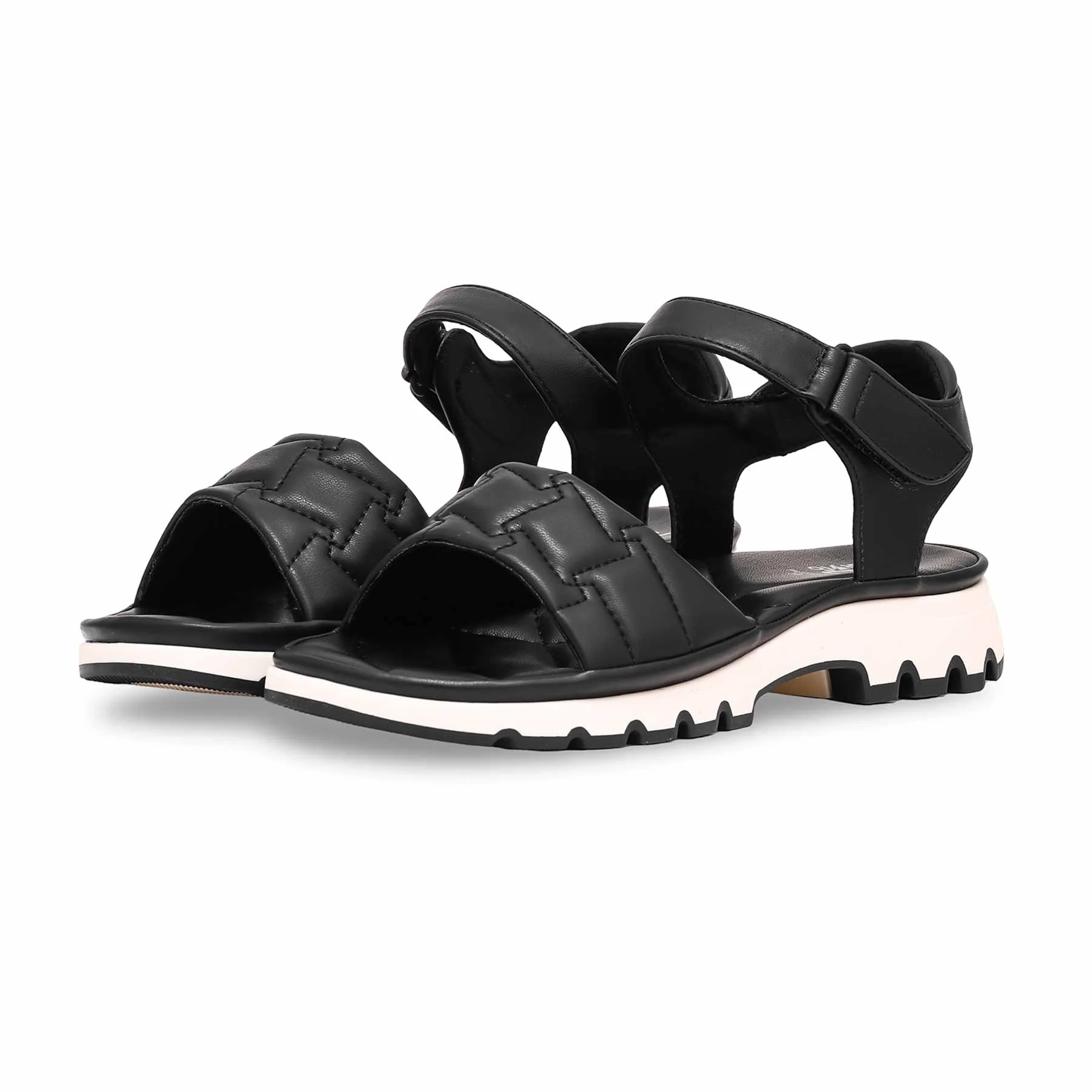 Black Formal Sandal PU0357 - Image 3