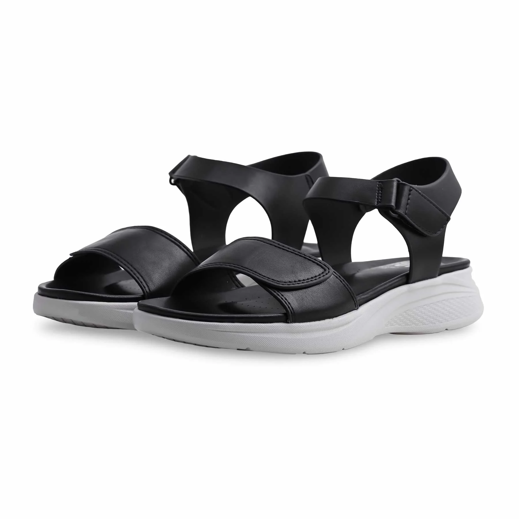 Black Formal Sandal PU0367 - Image 3