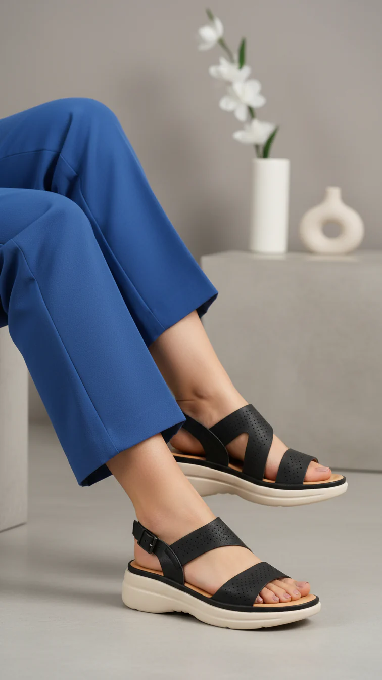 Black Formal Sandal PU0380