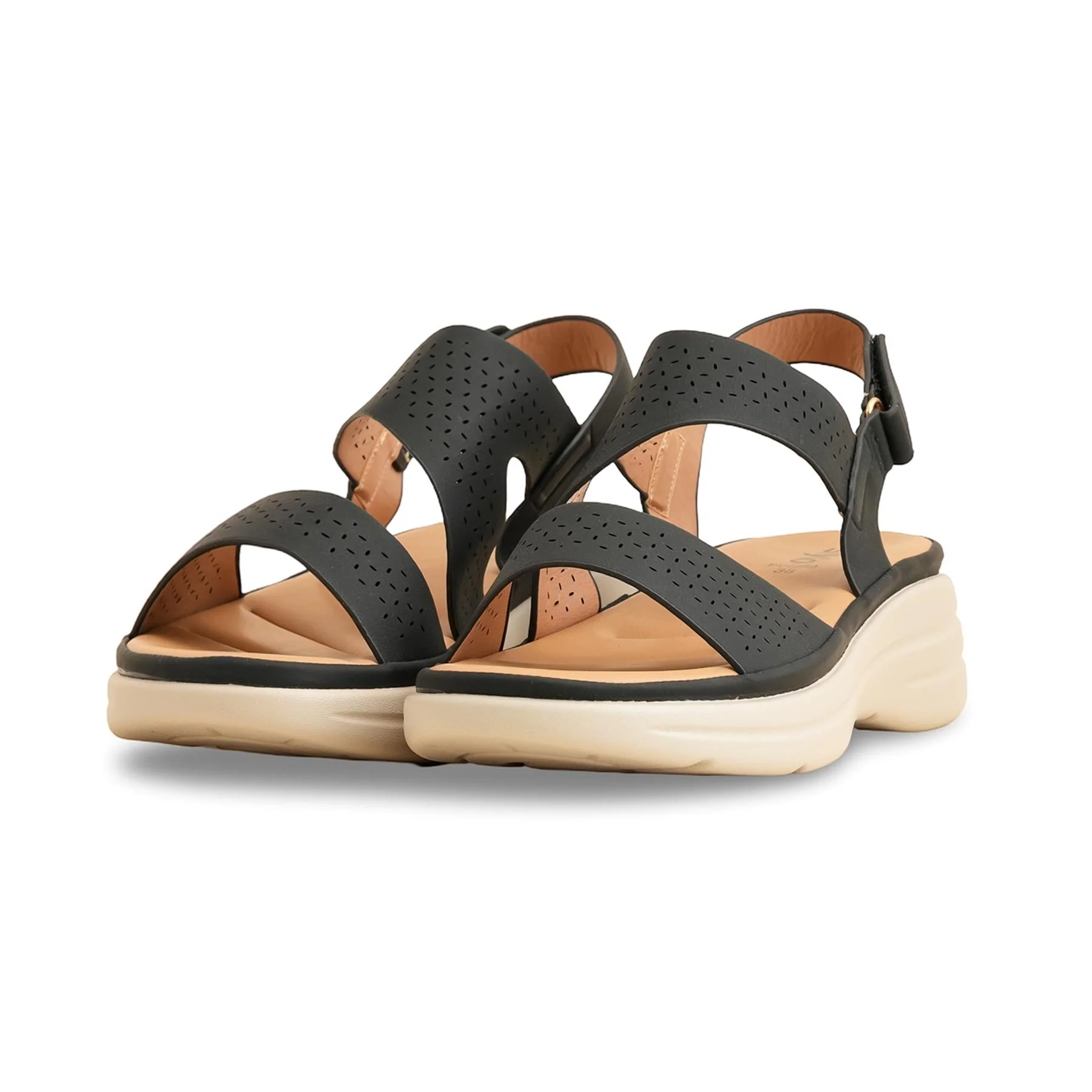 Black Formal Sandal PU0380 - Image 3