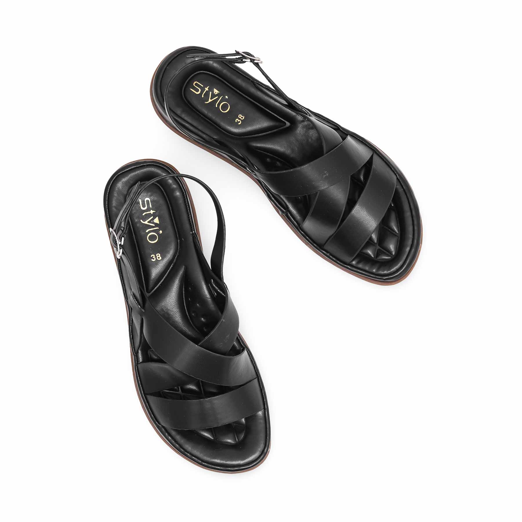 Black Formal Sandal PU0401 - Image 5