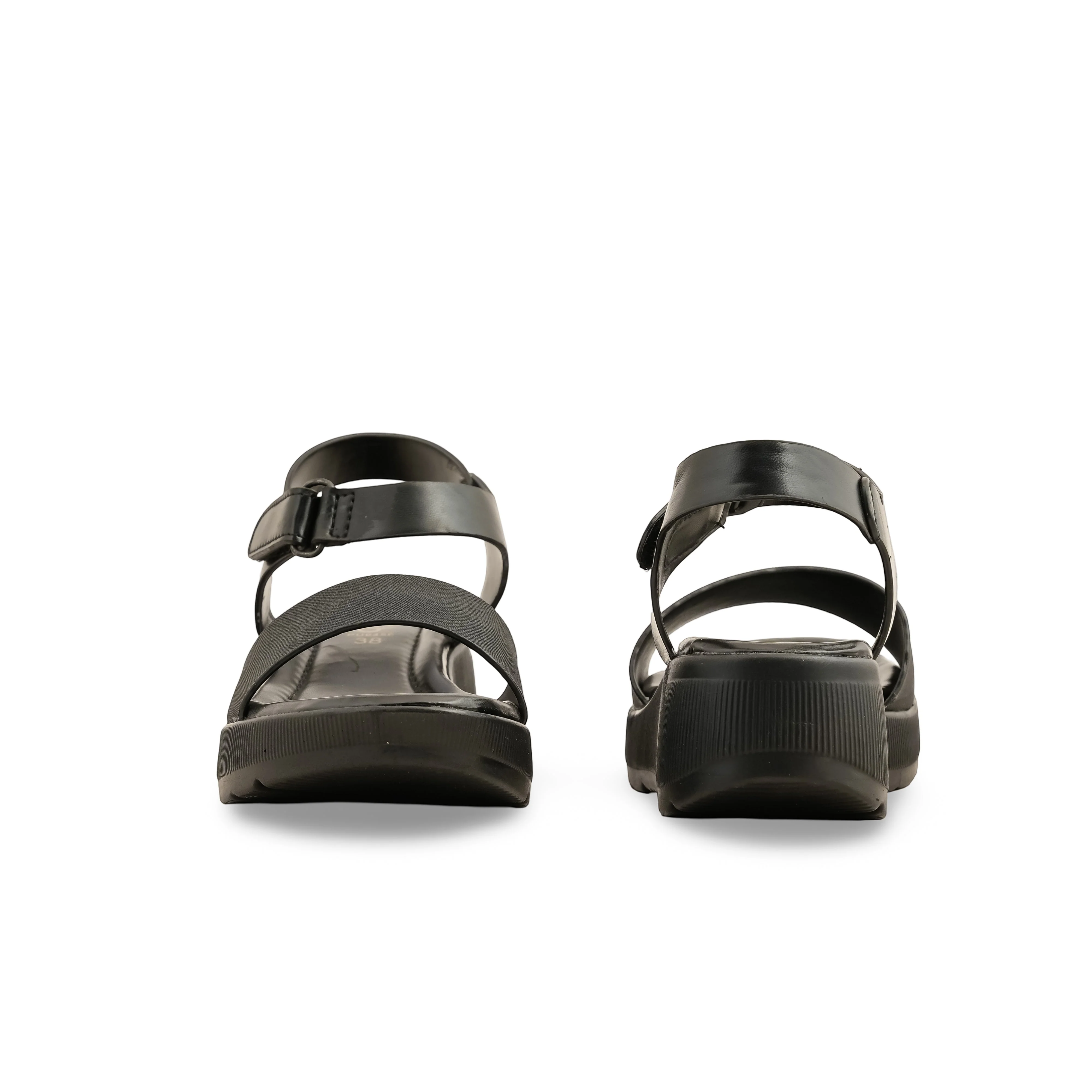 Black Formal Sandal PU0456 - Image 4