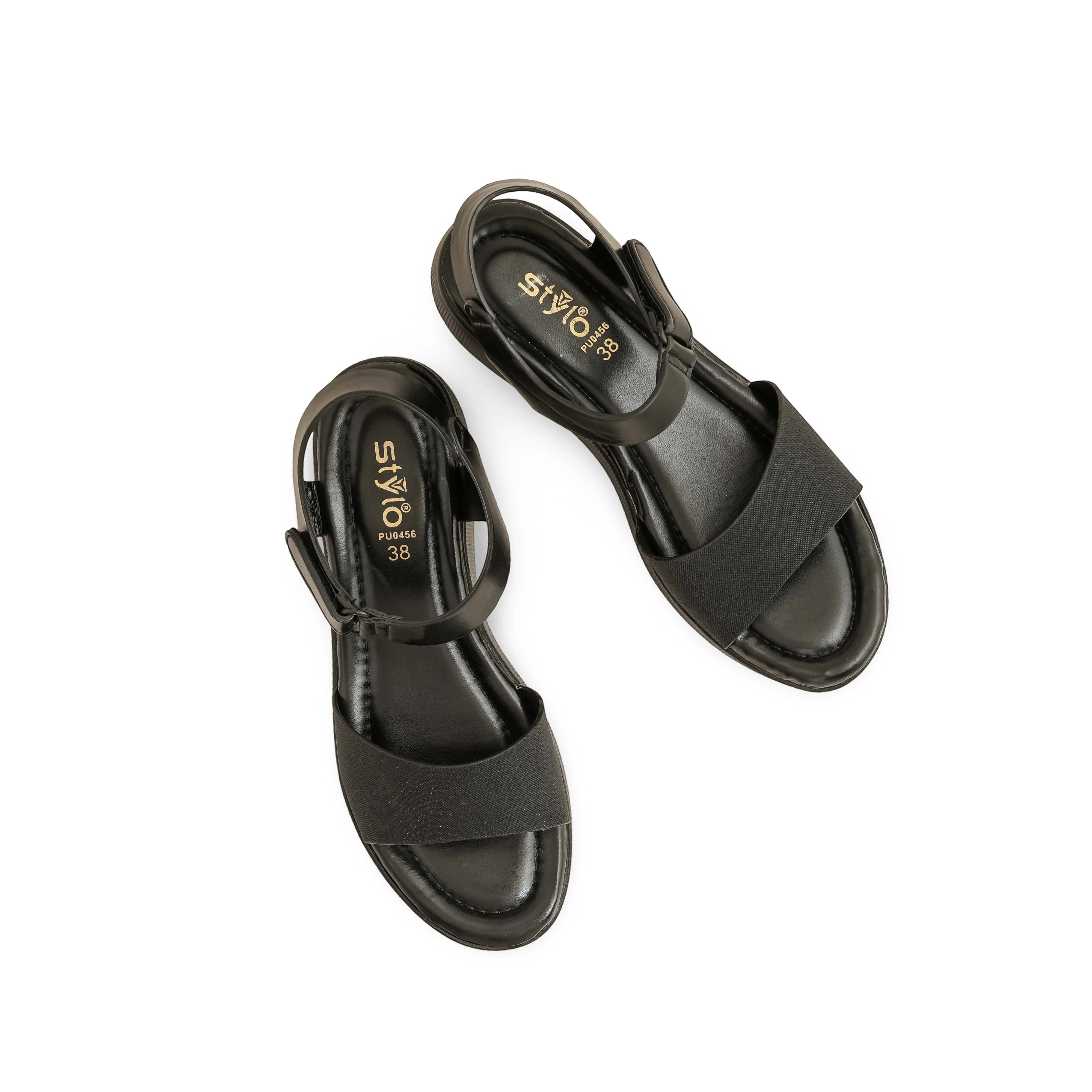 Black Formal Sandal PU0456 - Image 5