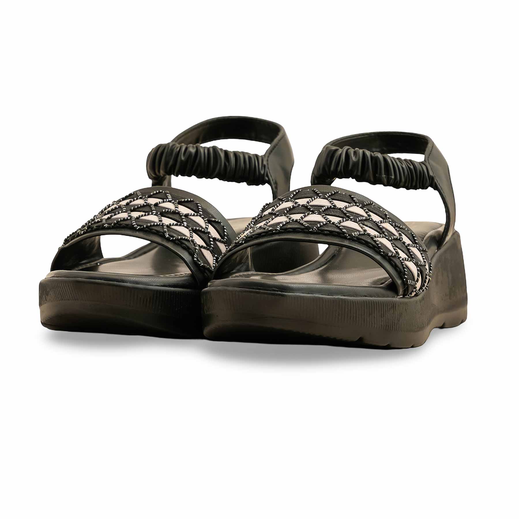 Black Formal Sandal PU0464 - Image 3