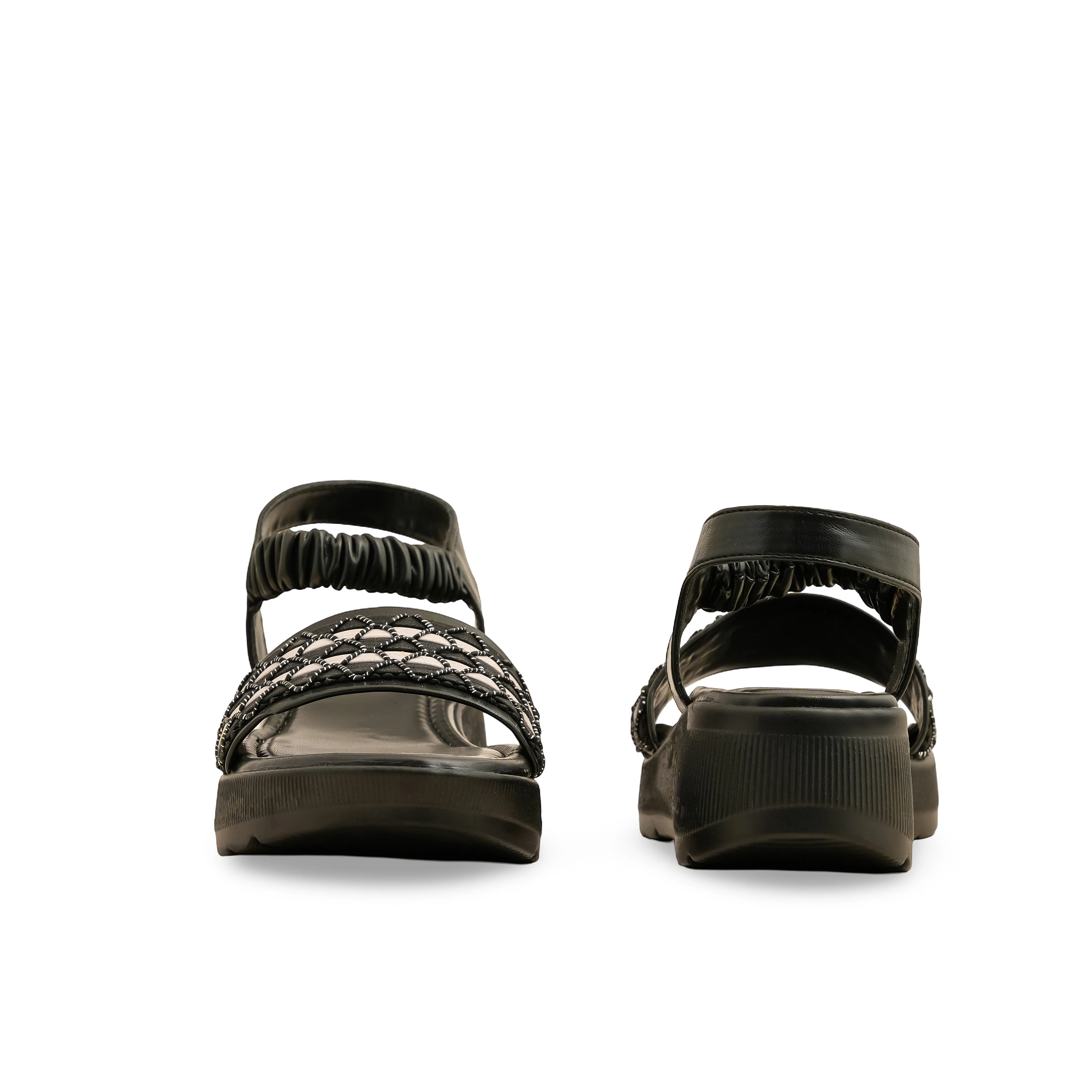 Black Formal Sandal PU0464 - Image 4