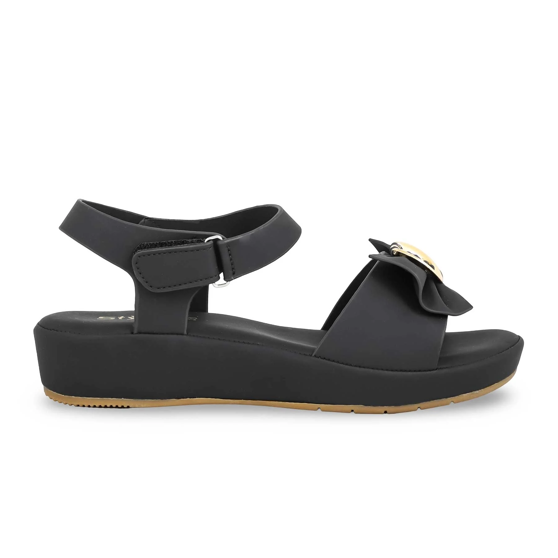 Black Formal Sandal PU0519 - Image 2