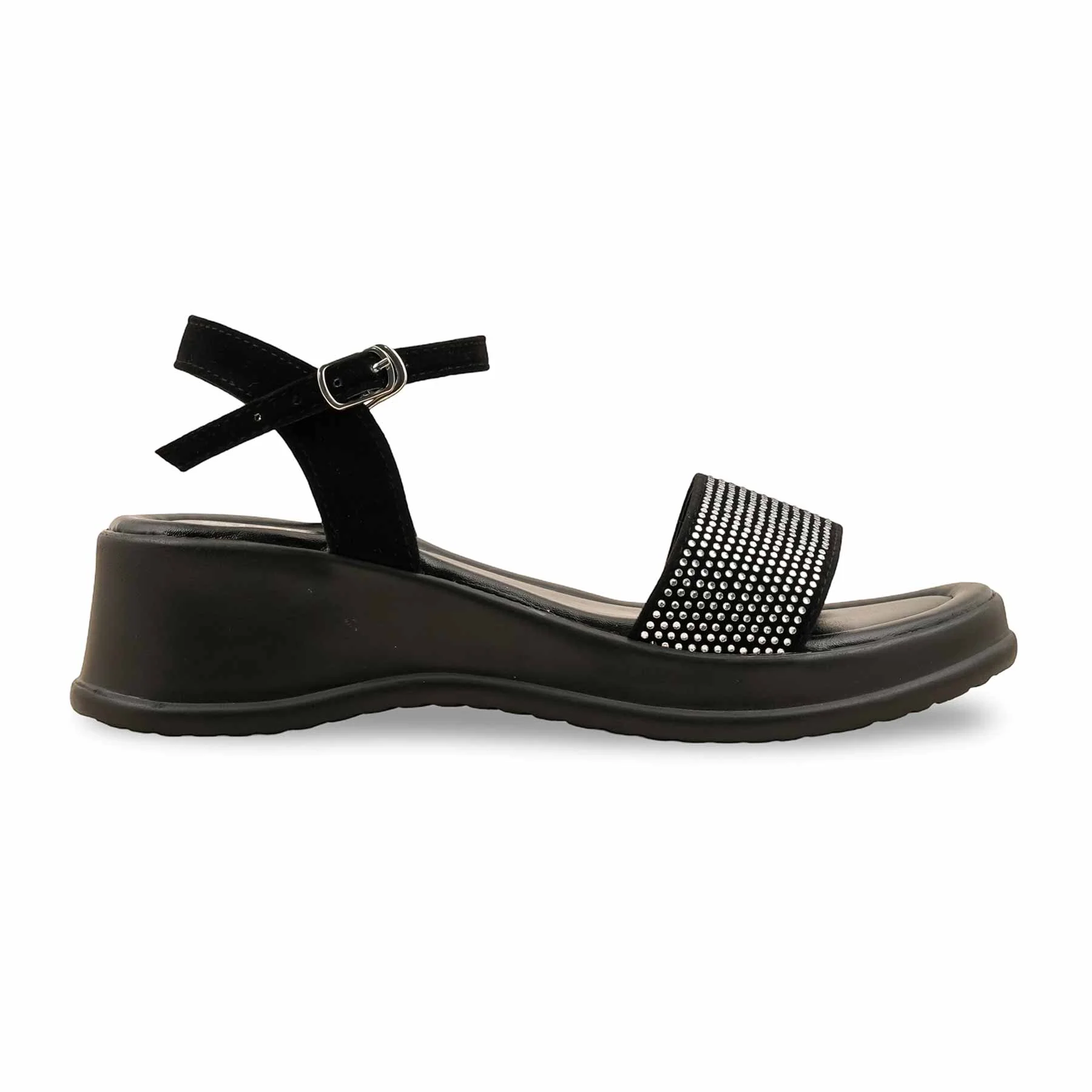 Black Formal Sandal PU0530 - Image 2
