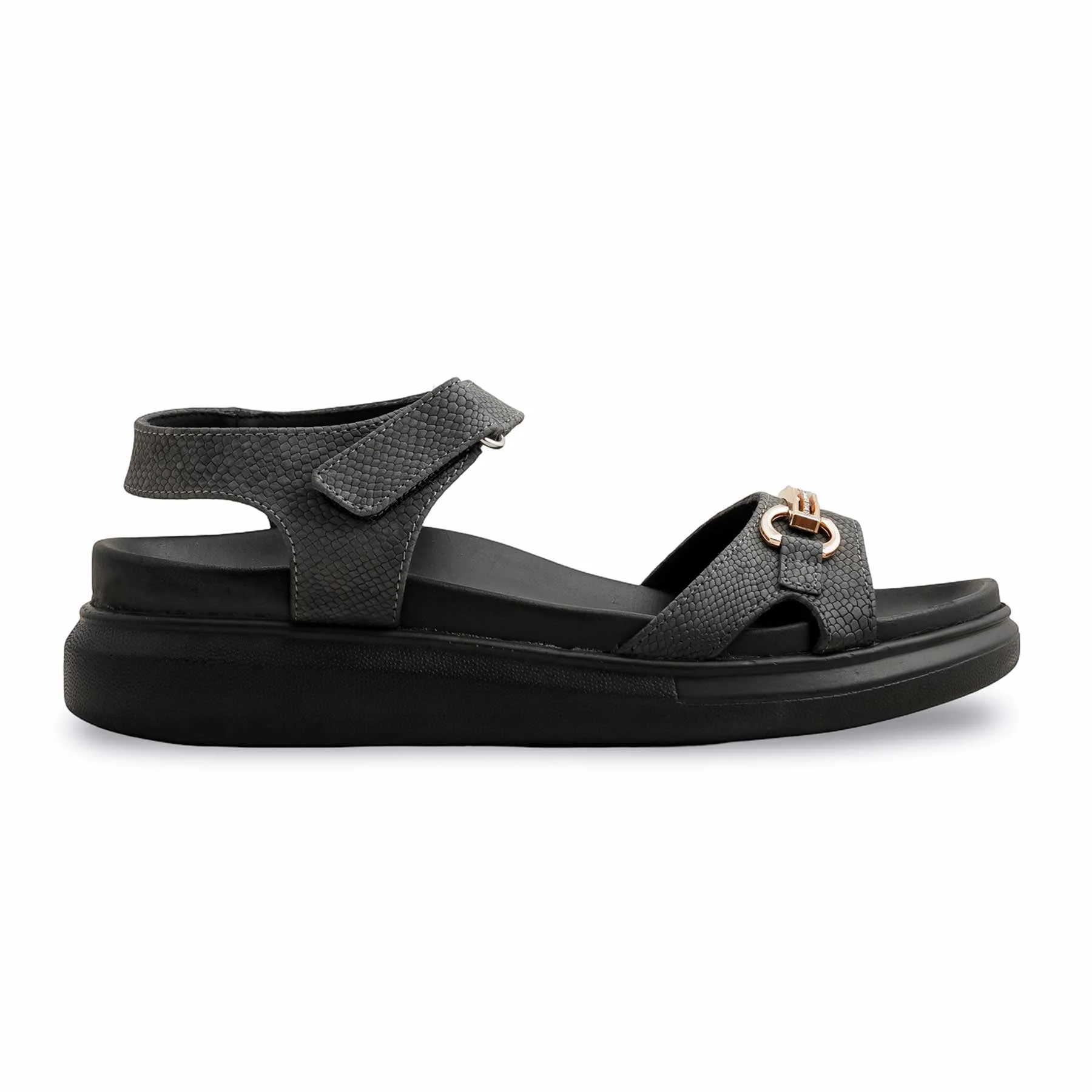 Black Formal Sandal PU0563 - Image 2
