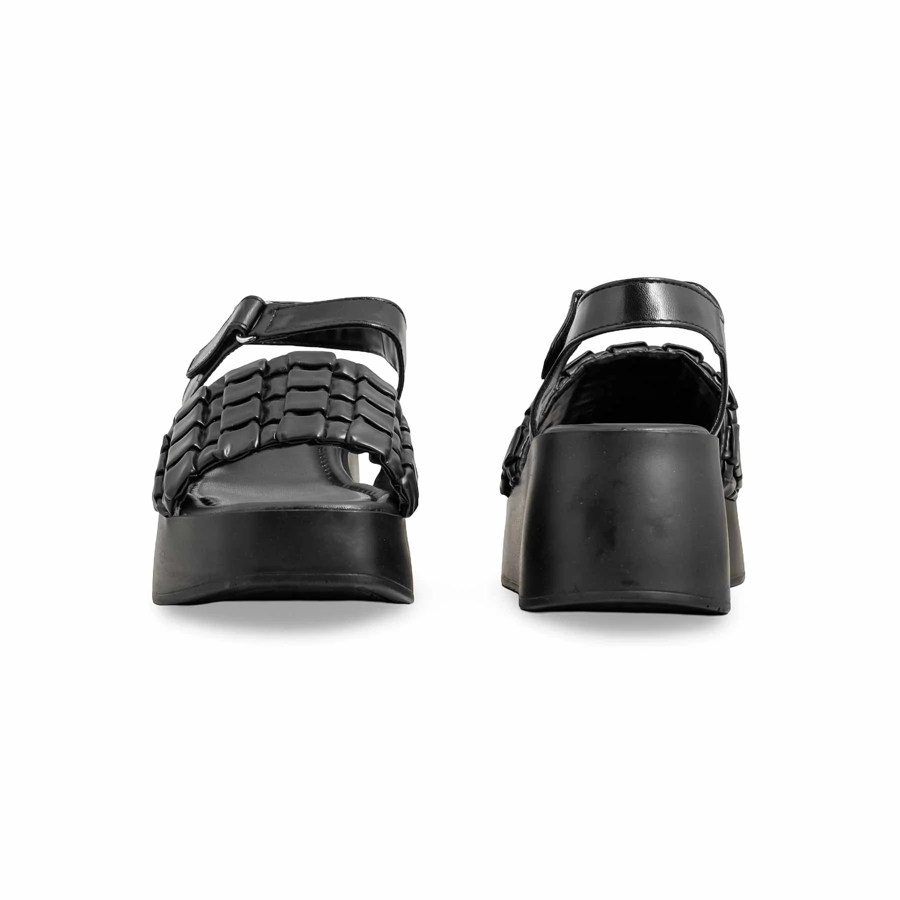 Black Formal Sandal PU0565 - Image 4