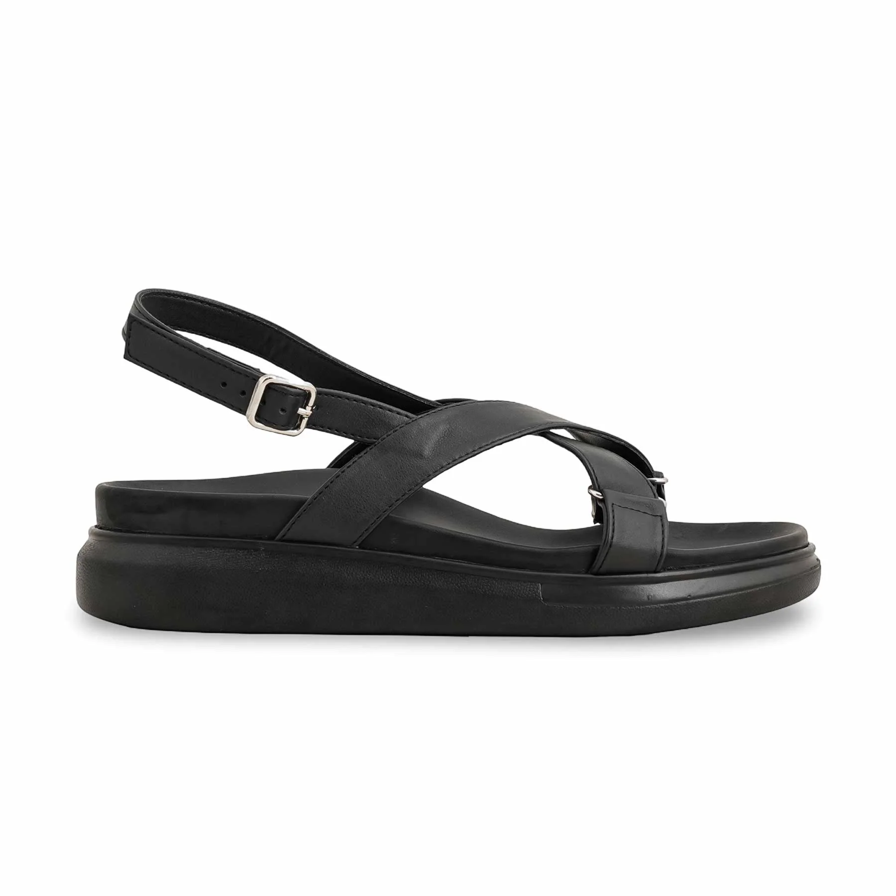 Black Formal Sandal PU0569 - Image 2