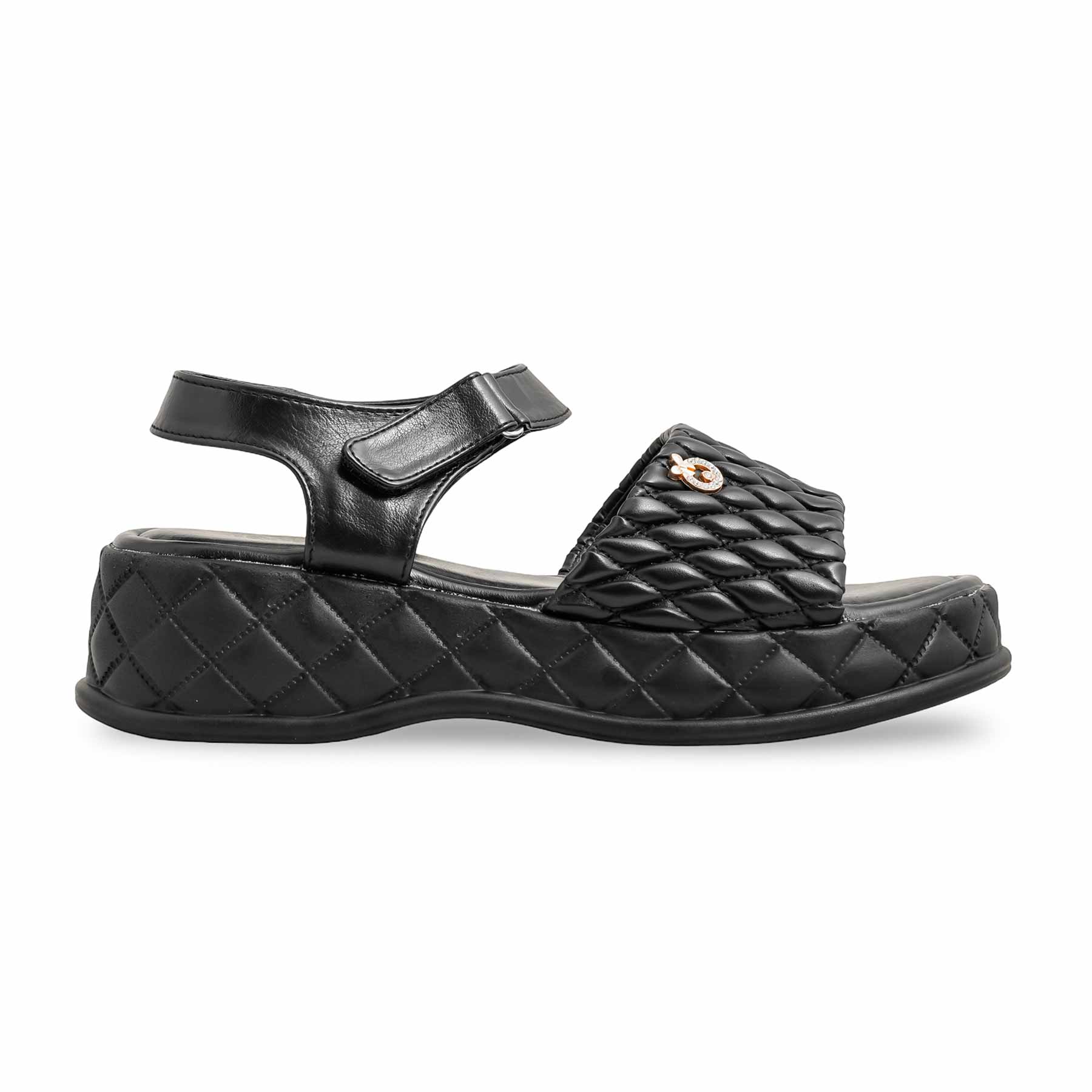 Black Formal Sandal PU0571 - Image 2