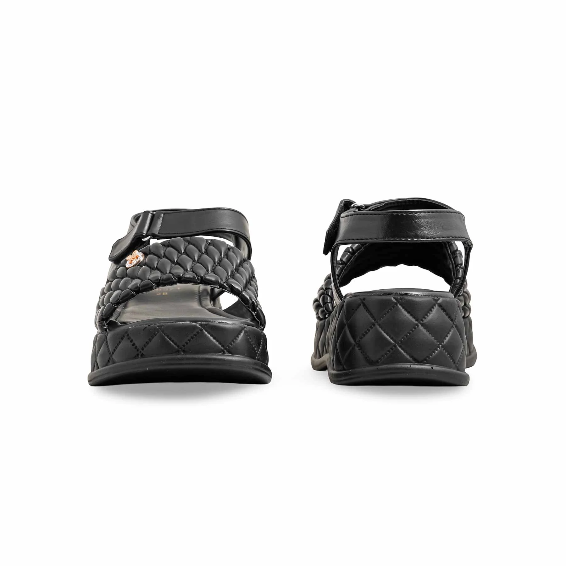 Black Formal Sandal PU0571 - Image 4