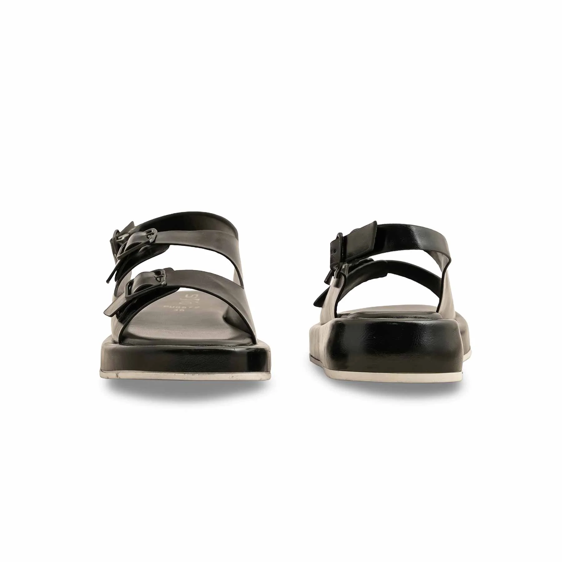 Black Formal Sandal PU0572 - Image 4