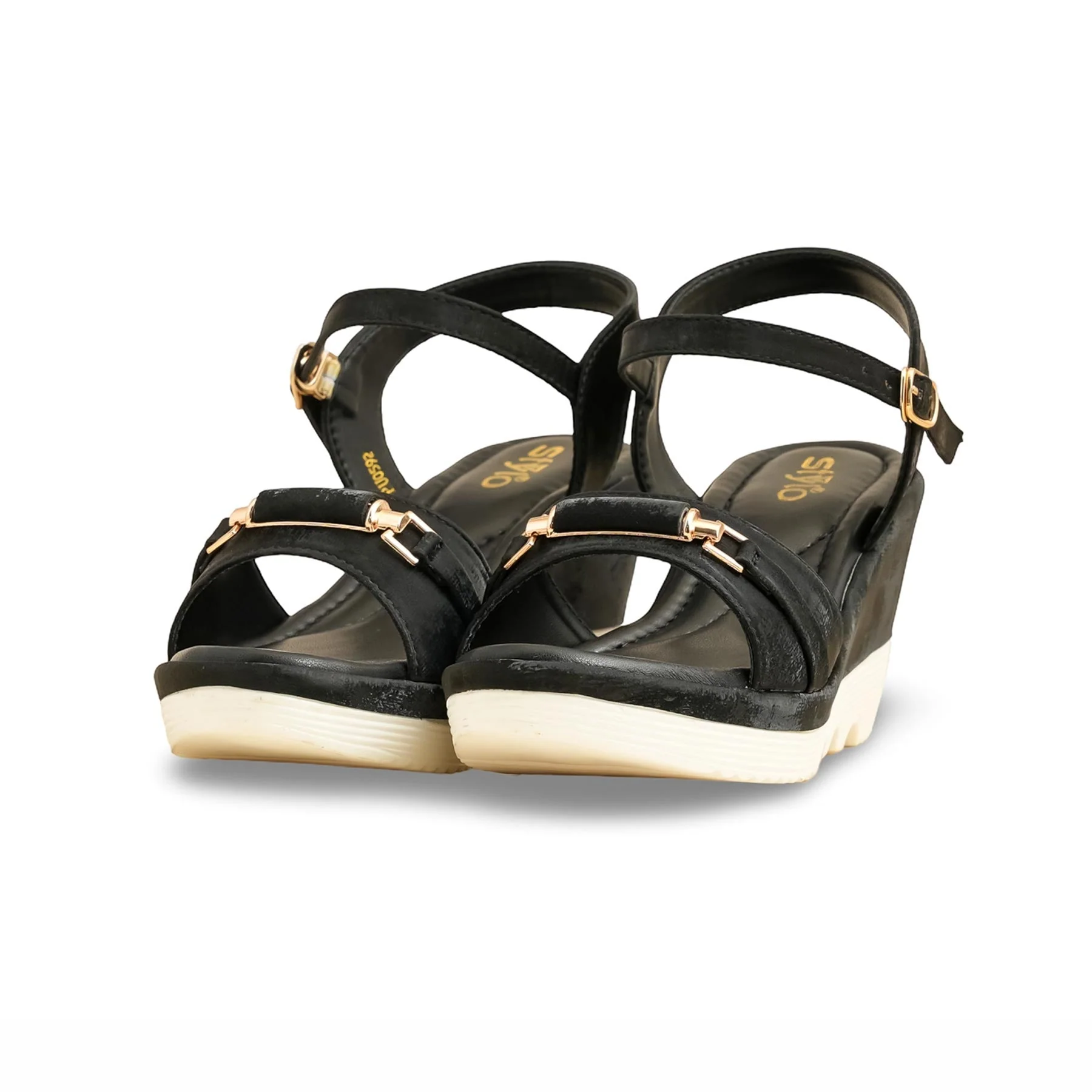 Black Formal Sandal PU0592 - Image 3