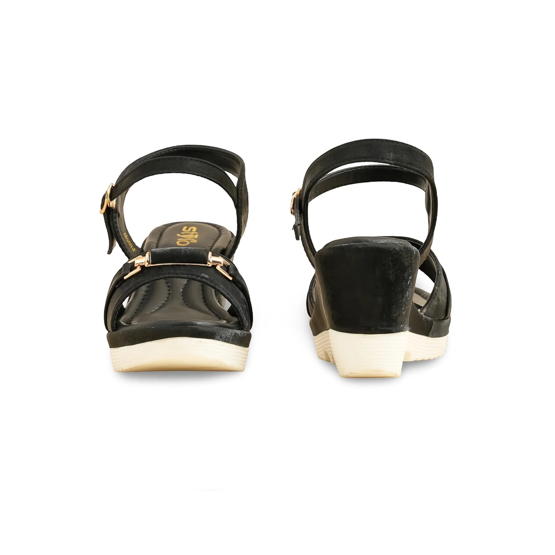 Black Formal Sandal PU0592 - Image 4