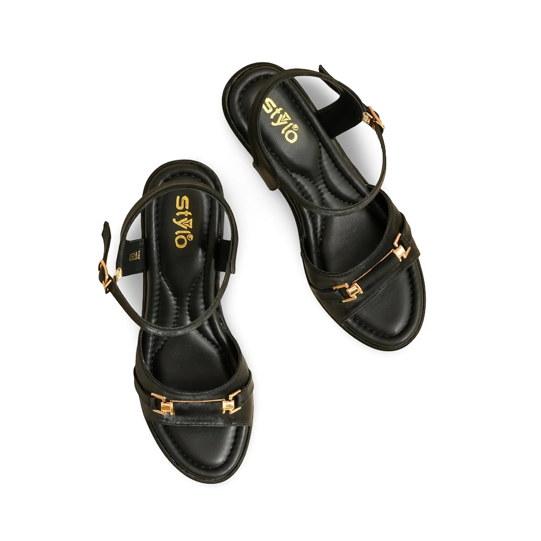 Black Formal Sandal PU0592 - Image 5