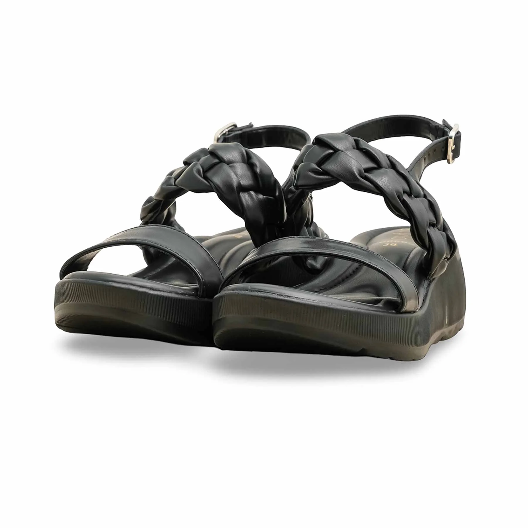 Black Formal Sandal PU0609 - Image 3