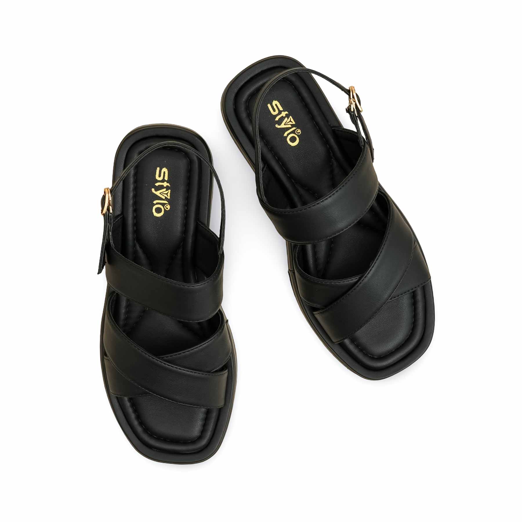 Black Formal Sandal PU0618 - Image 5