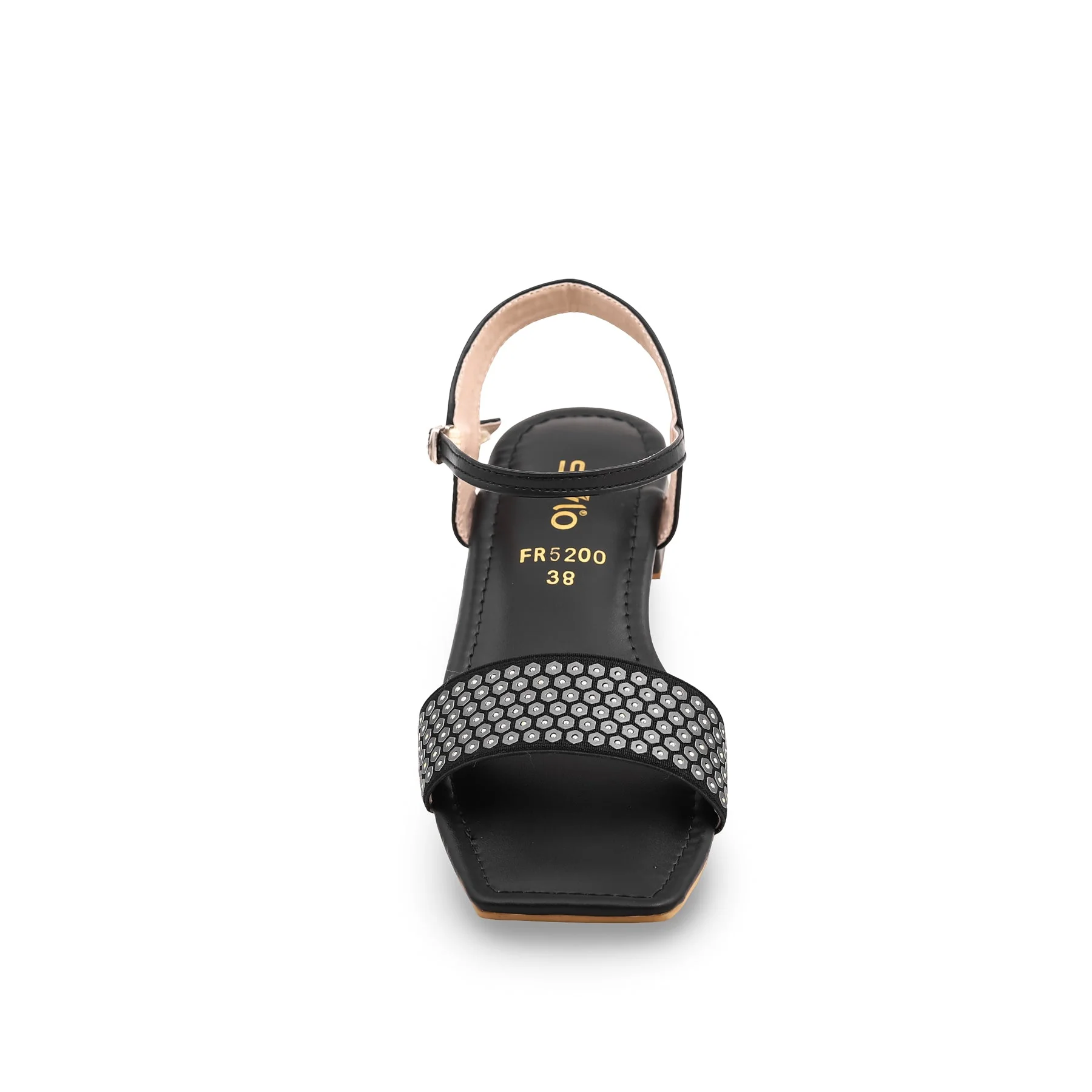 Black Formal Sandal FR5200 - Image 3
