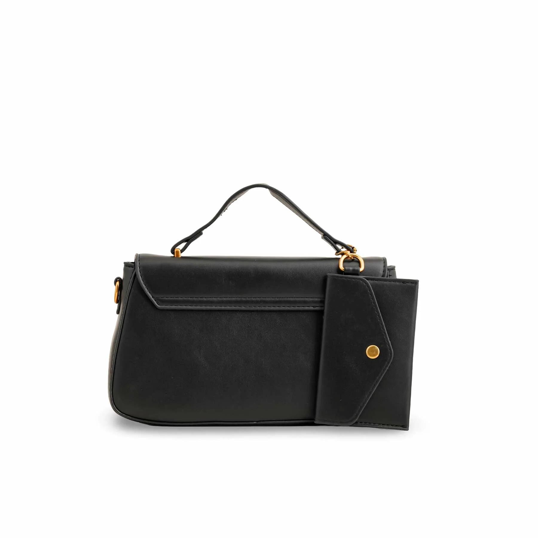 Black Formal Shoulder Bag For Ladies P36140 - Image 3