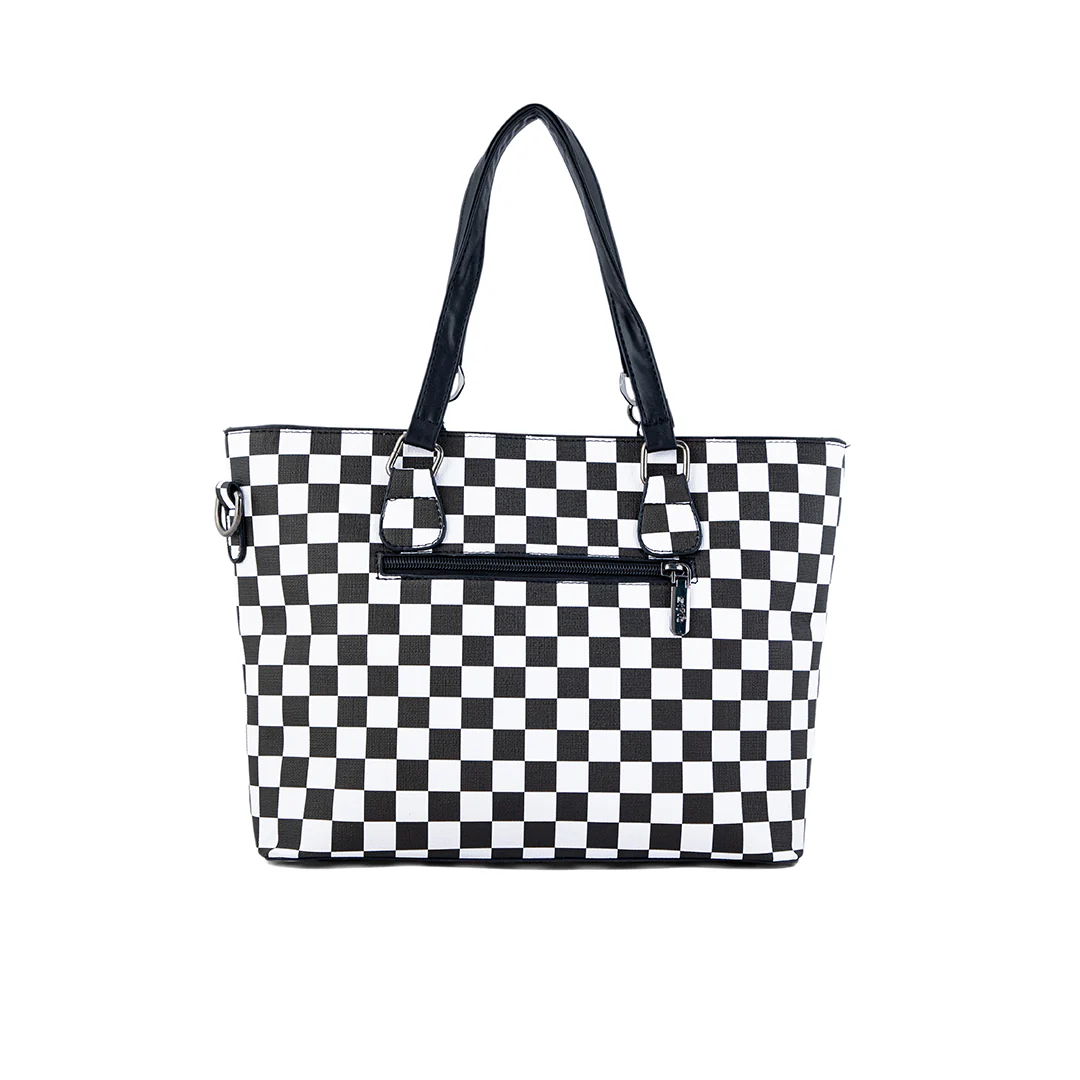 Black Formal Shoulder Bag For Ladies P36176 - Image 3