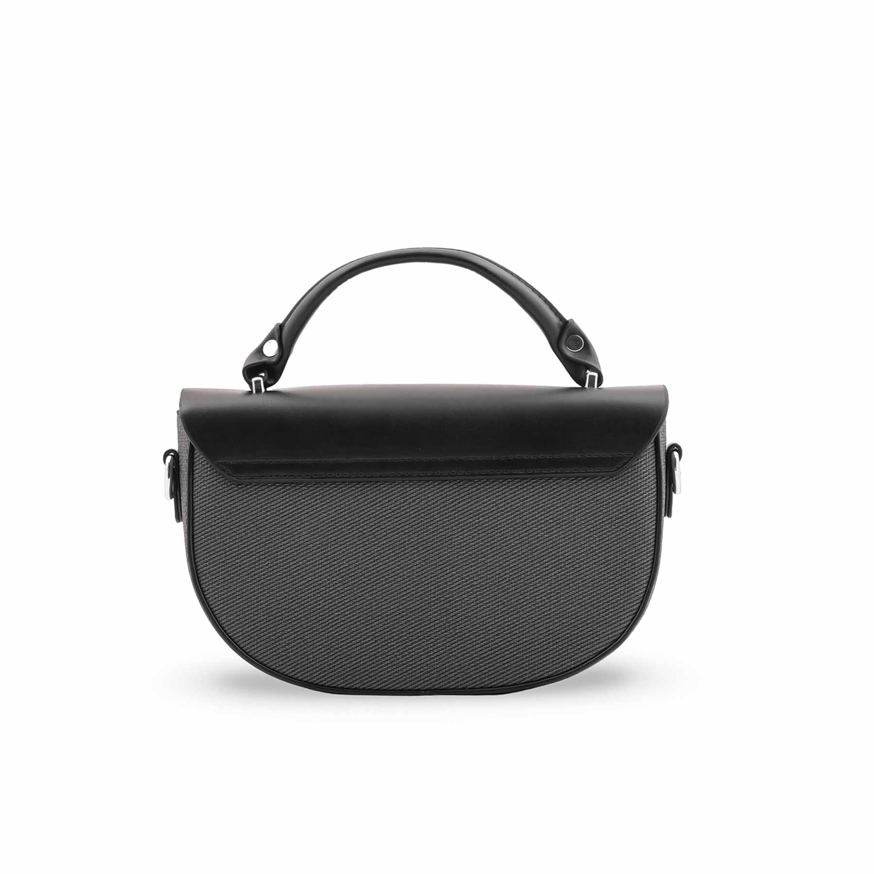 Black Formal Shoulder Bag For Ladies P36458 - Image 4