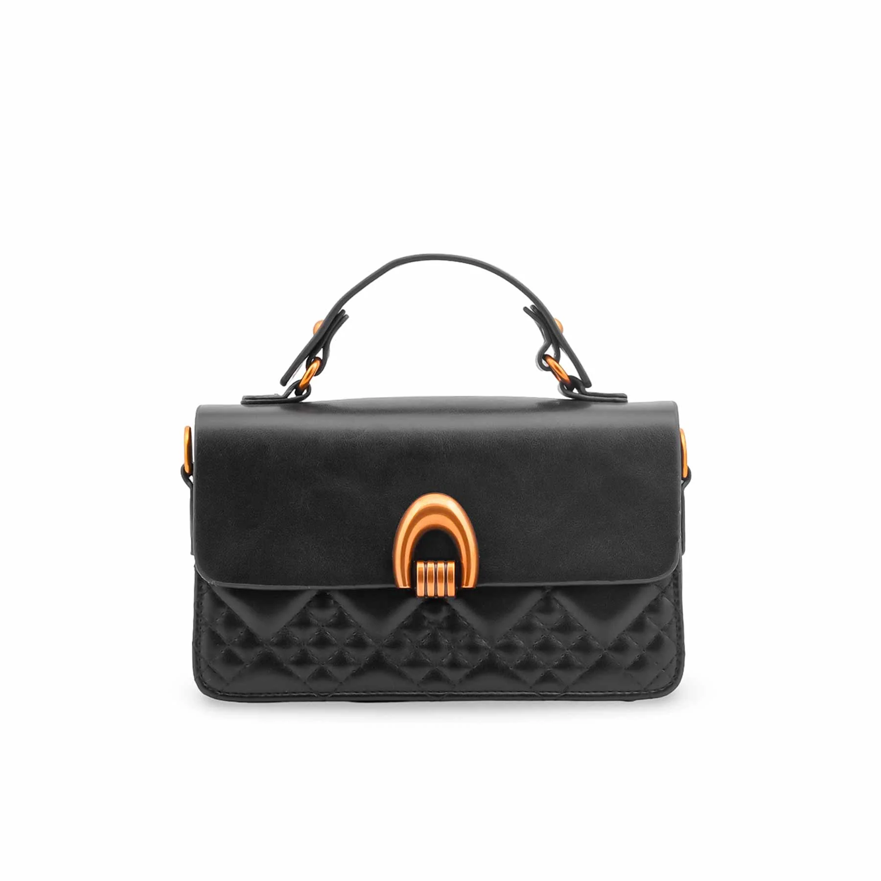 Black Formal Shoulder Bag For Ladies P36548 - Image 2