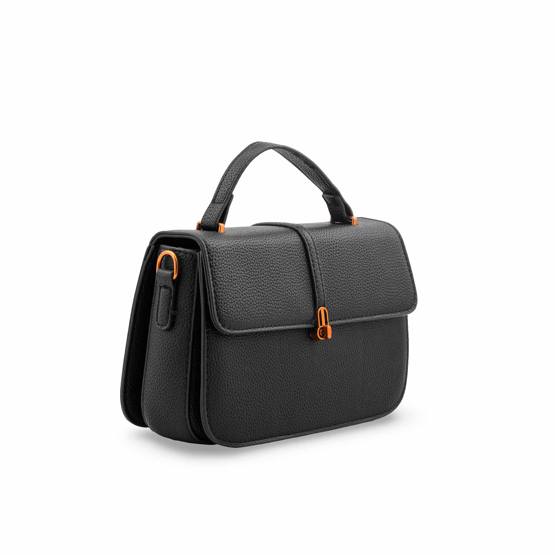 Black Formal Shoulder Bag For Ladies P36606 - Image 4