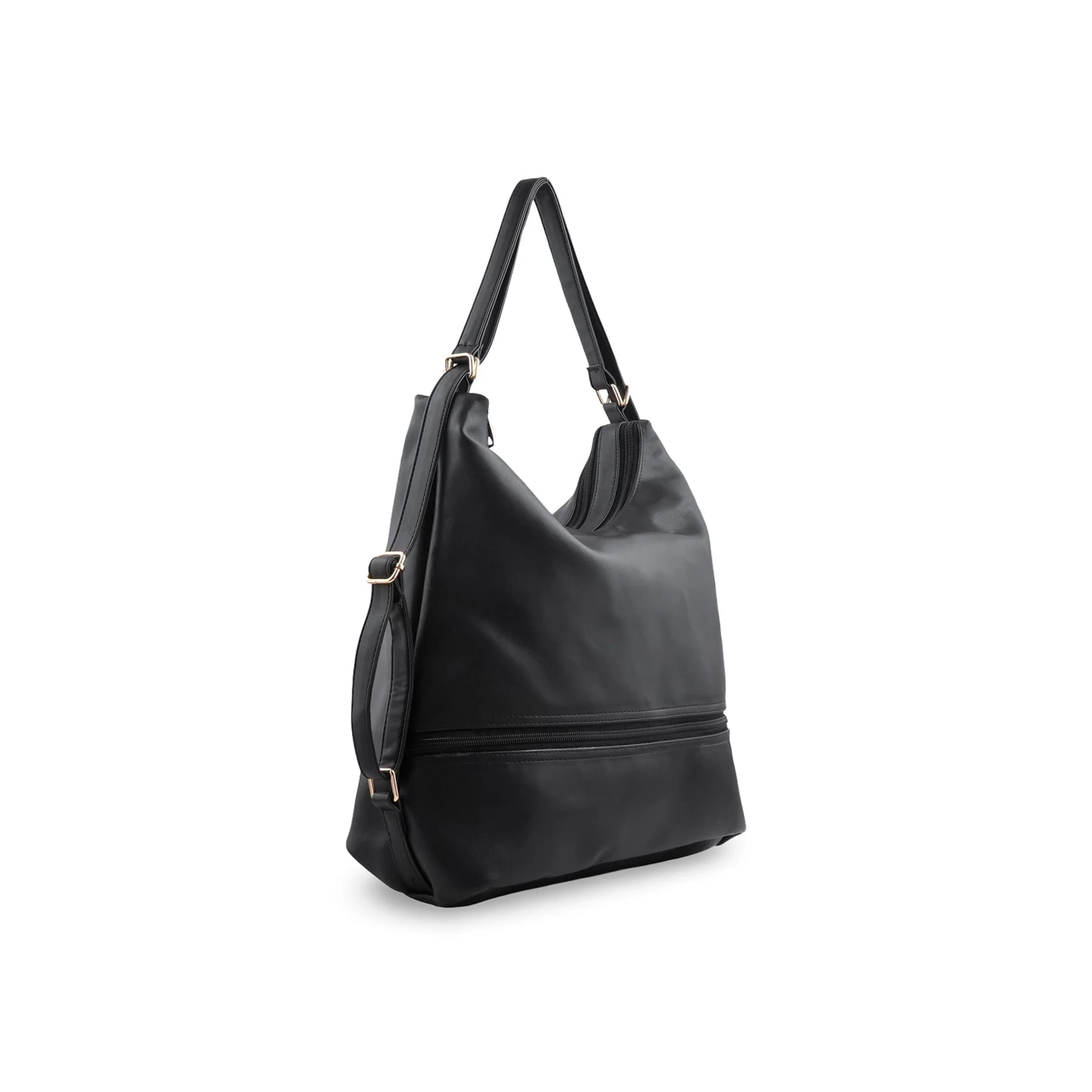 Black Formal Shoulder Bag For Ladies P55891 - Image 3