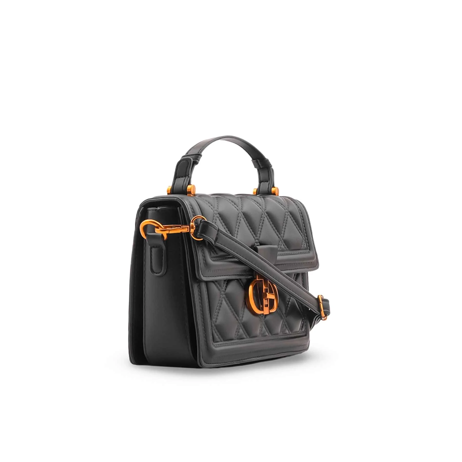 Black Formal Shoulder Bag For Women P36449 - Image 3