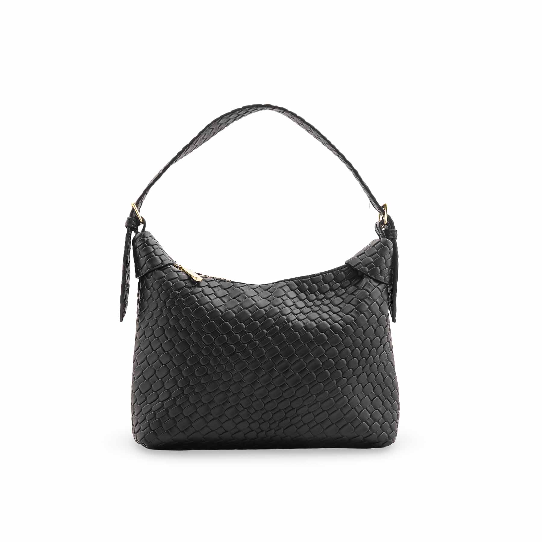 Black Formal Shoulder Bag For Women P36462 - Image 2