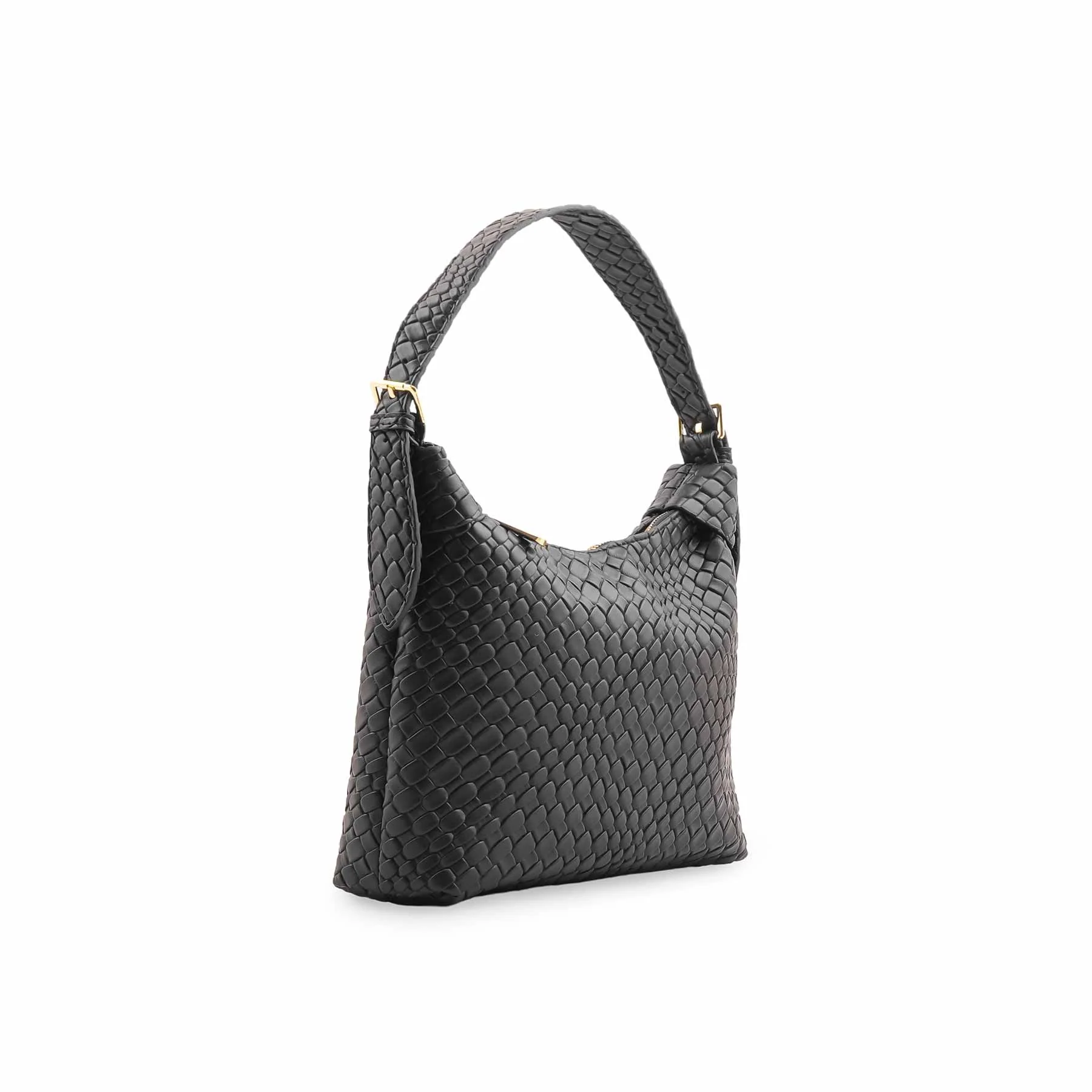 Black Formal Shoulder Bag For Women P36462 - Image 3
