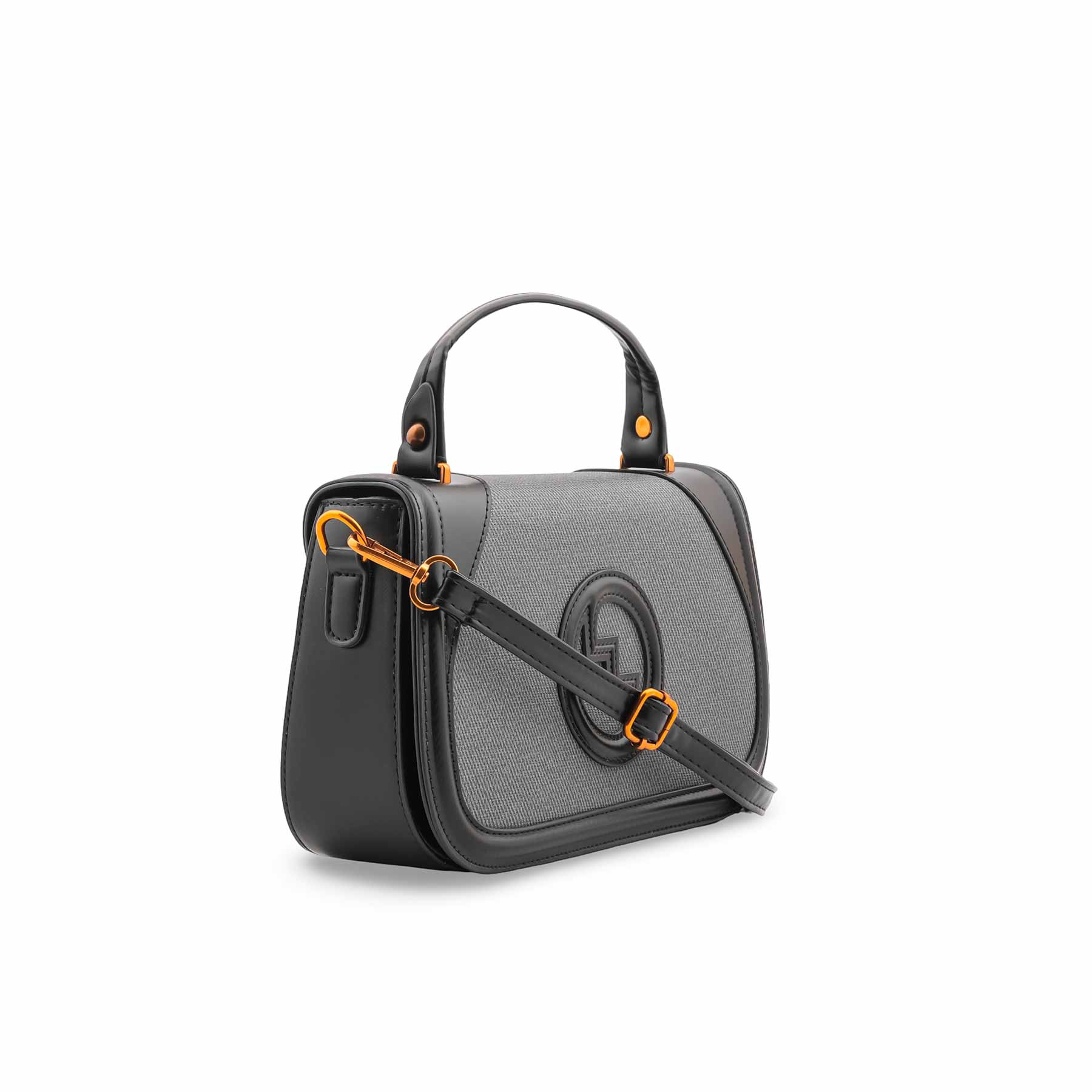 Black Formal Shoulder Bag For Women P36484 - Image 3