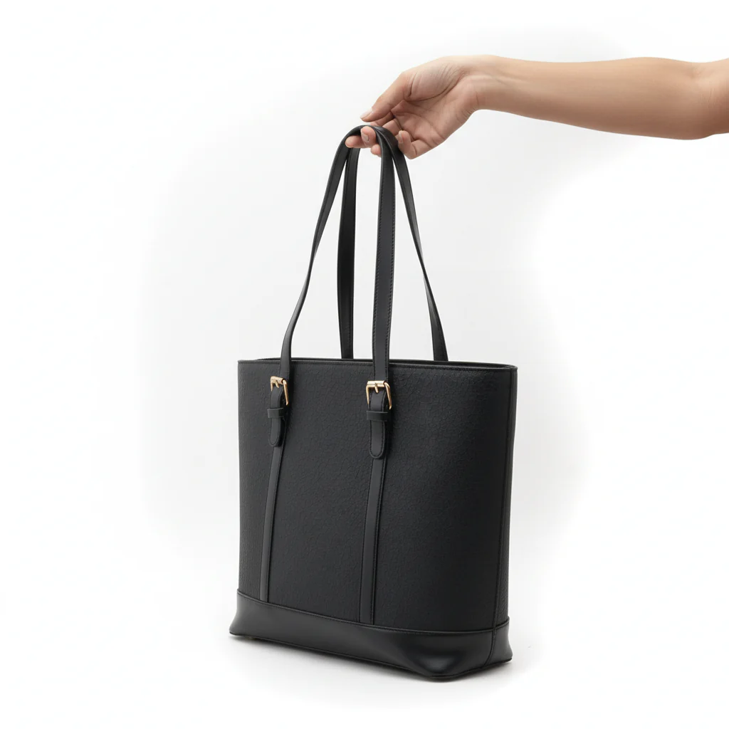 Black Formal Shoulder Bag For Women P55842 - Image 2