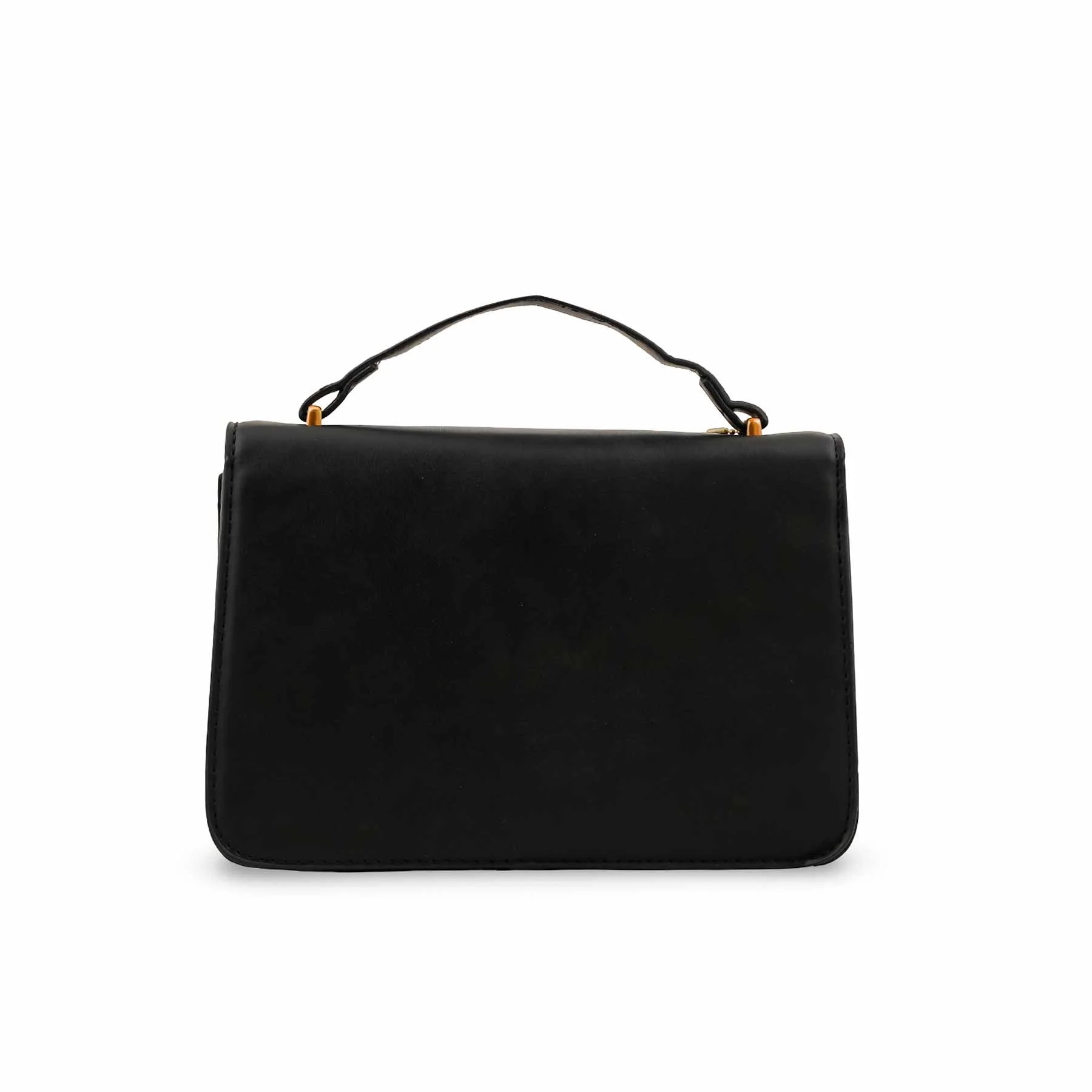 Black Formal Shoulder Bag P36141 - Image 3